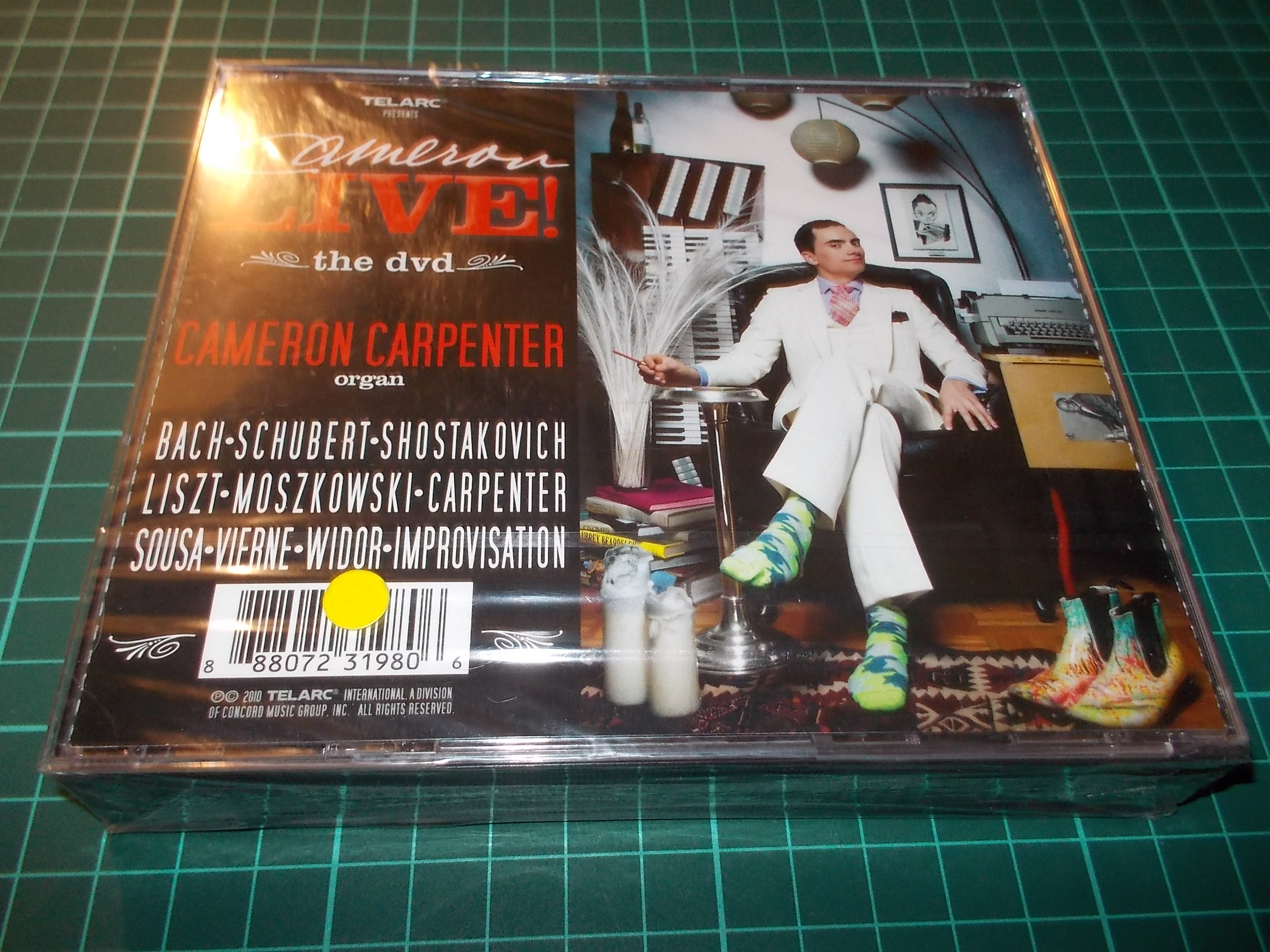 Cameron Live! .......the CD - Cameron Carpenter (CD/DVD)