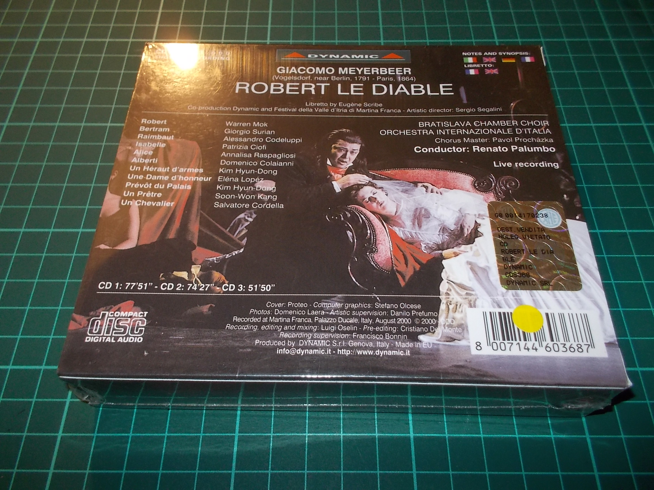 Meyerbeer - ROBERT LE DIABLE (3CD)