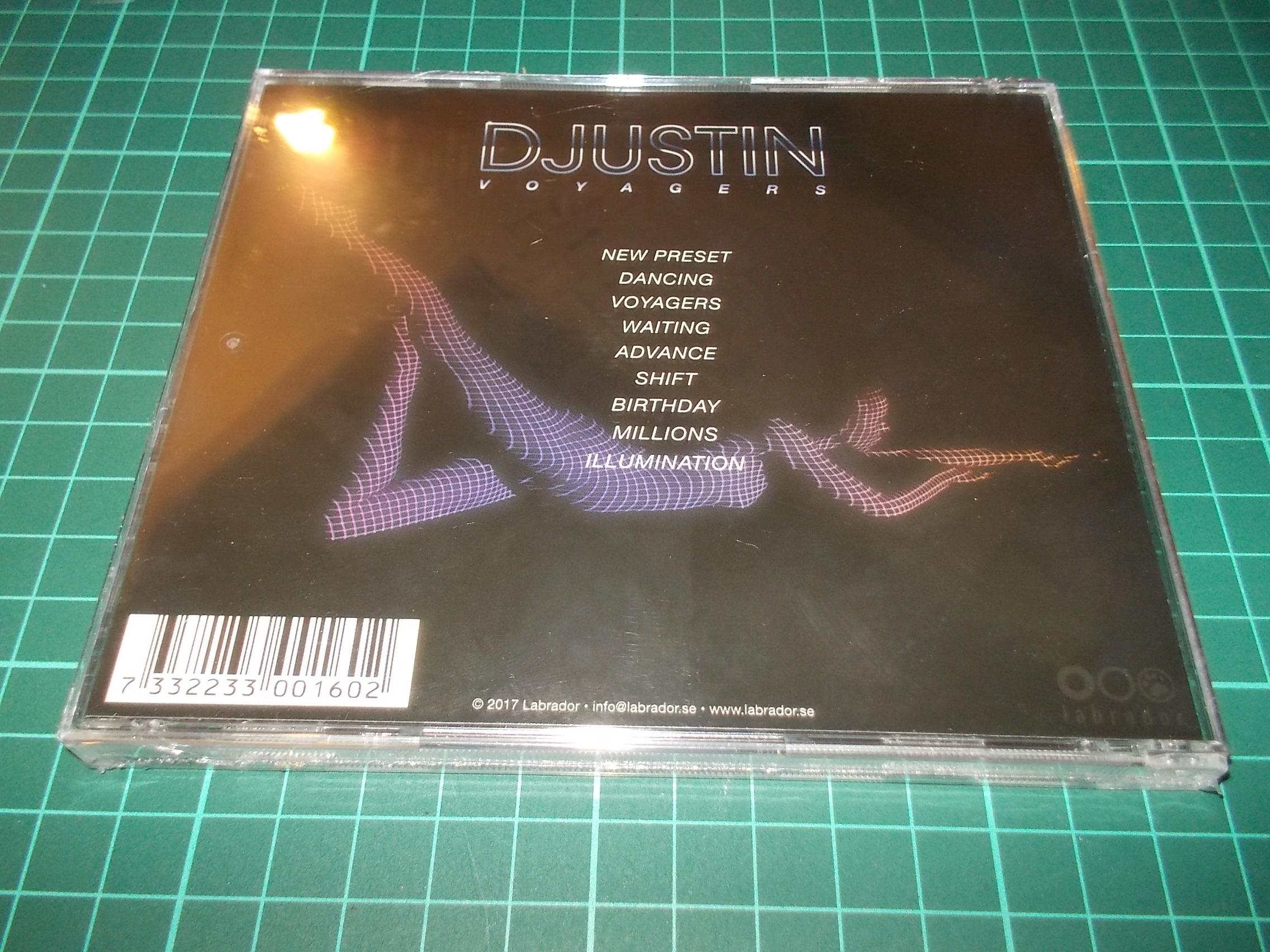 DJUSTIN - VOYAGERS (CD)