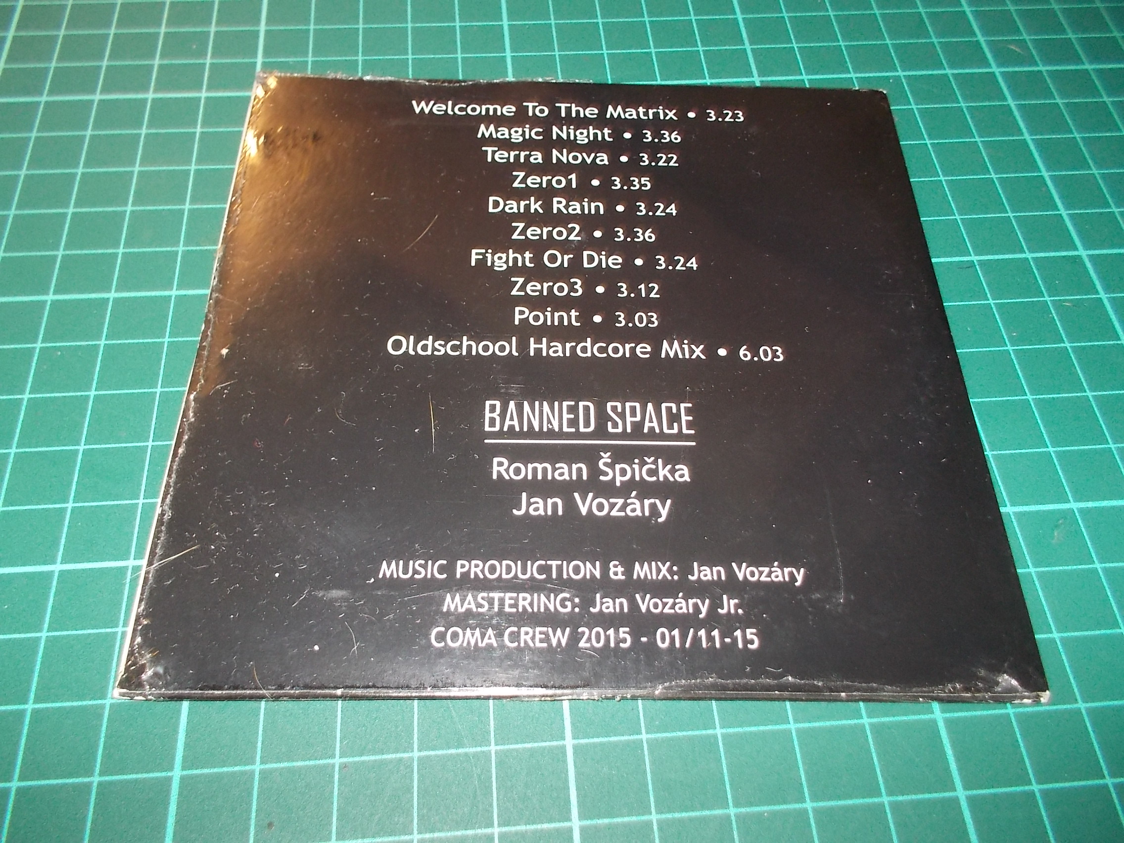 BANNED SPACE - TERRA NOVA (CD) Digipack