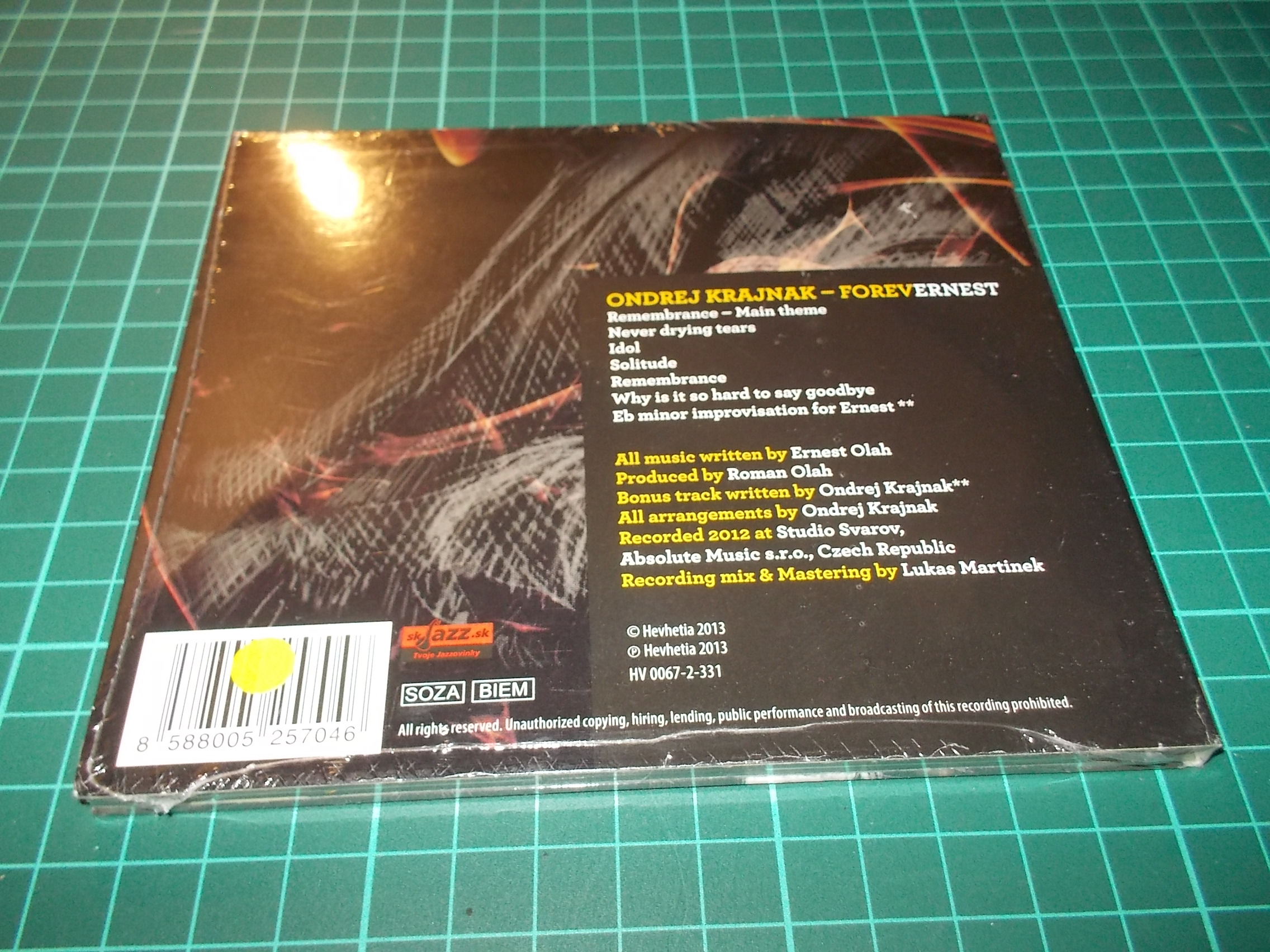 ONDREJ KRAJŇÁK - FOREVERNEST (CD) Digipack