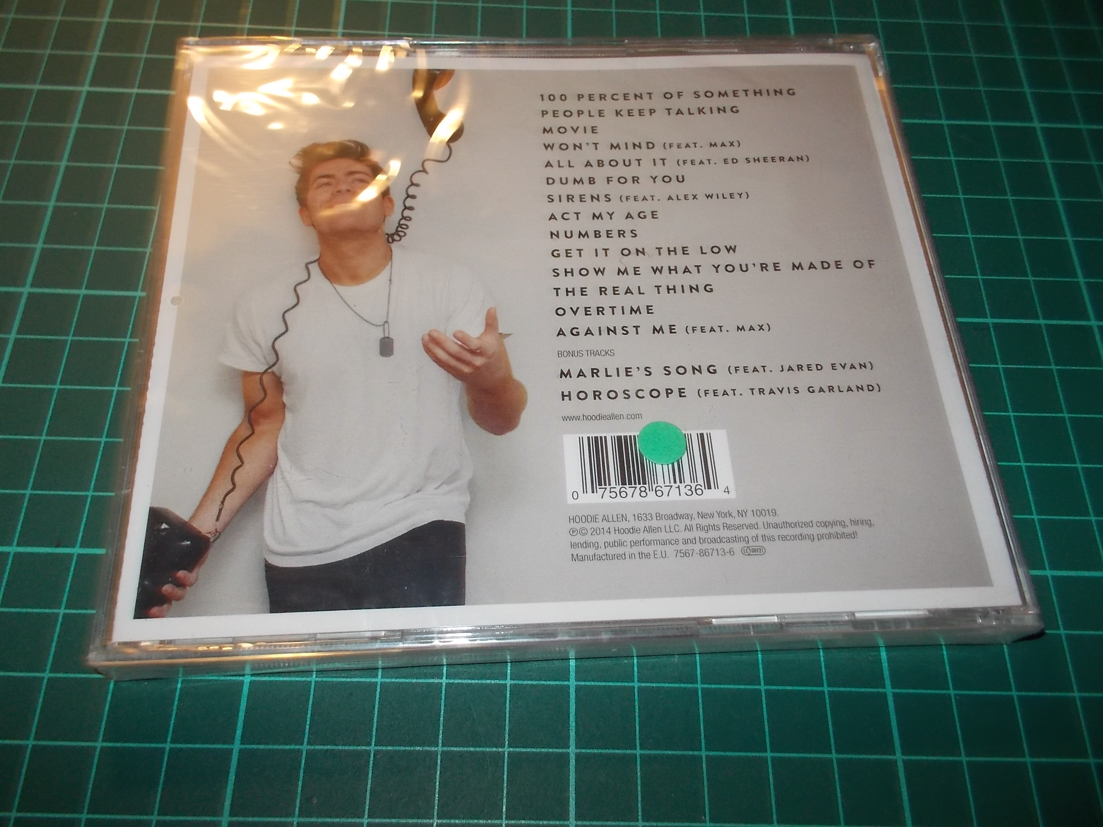 HOODIE ALLEN - PEOPLE KEEP TALKING (CD)
