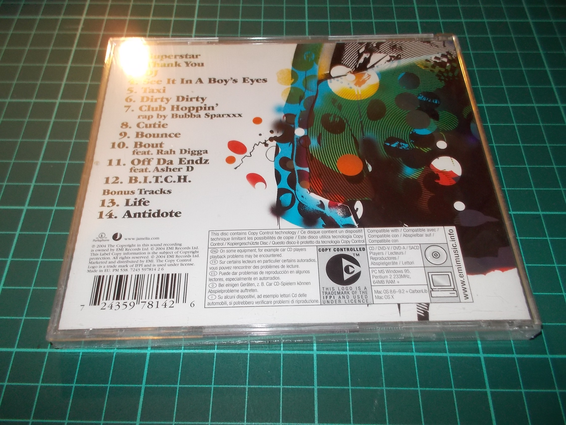 JAMELIA - THANK YOU (CD)