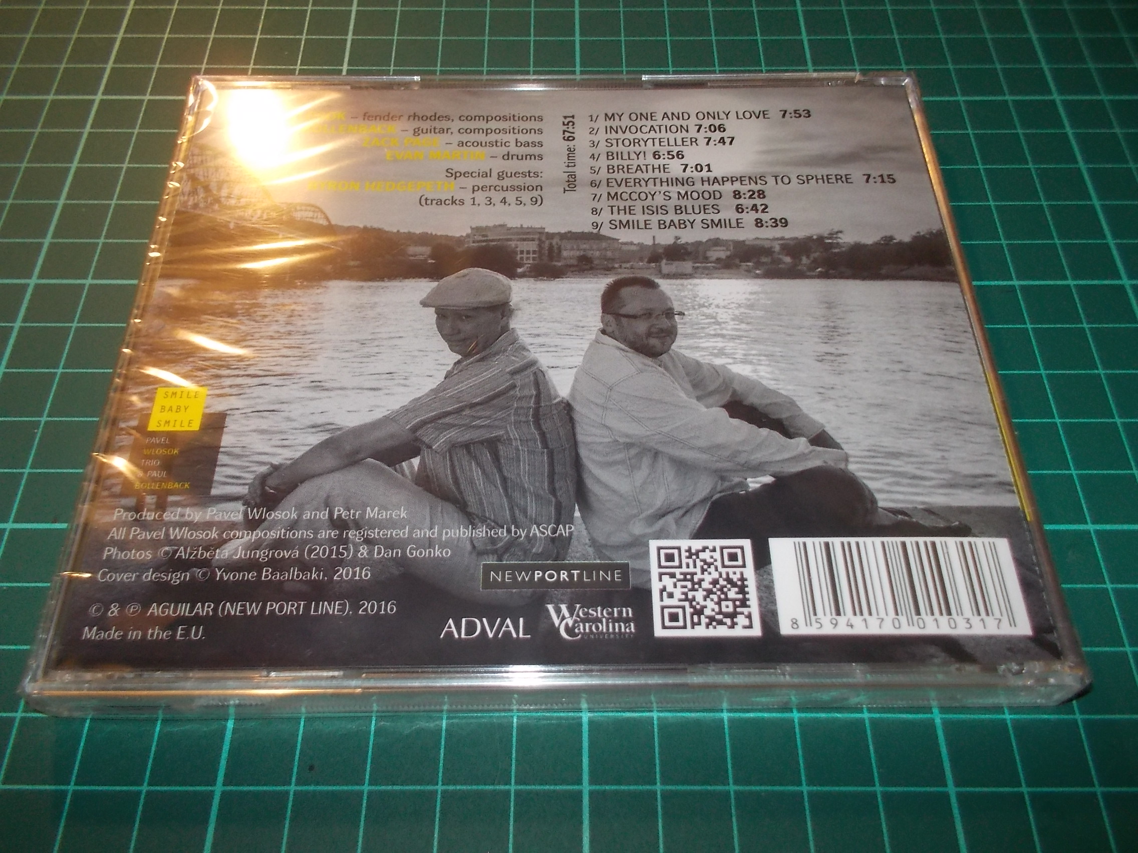 PAVEL WLOSOK TRIO & BOLLENBACK PAUL - SMILE BABY SMILE (CD)