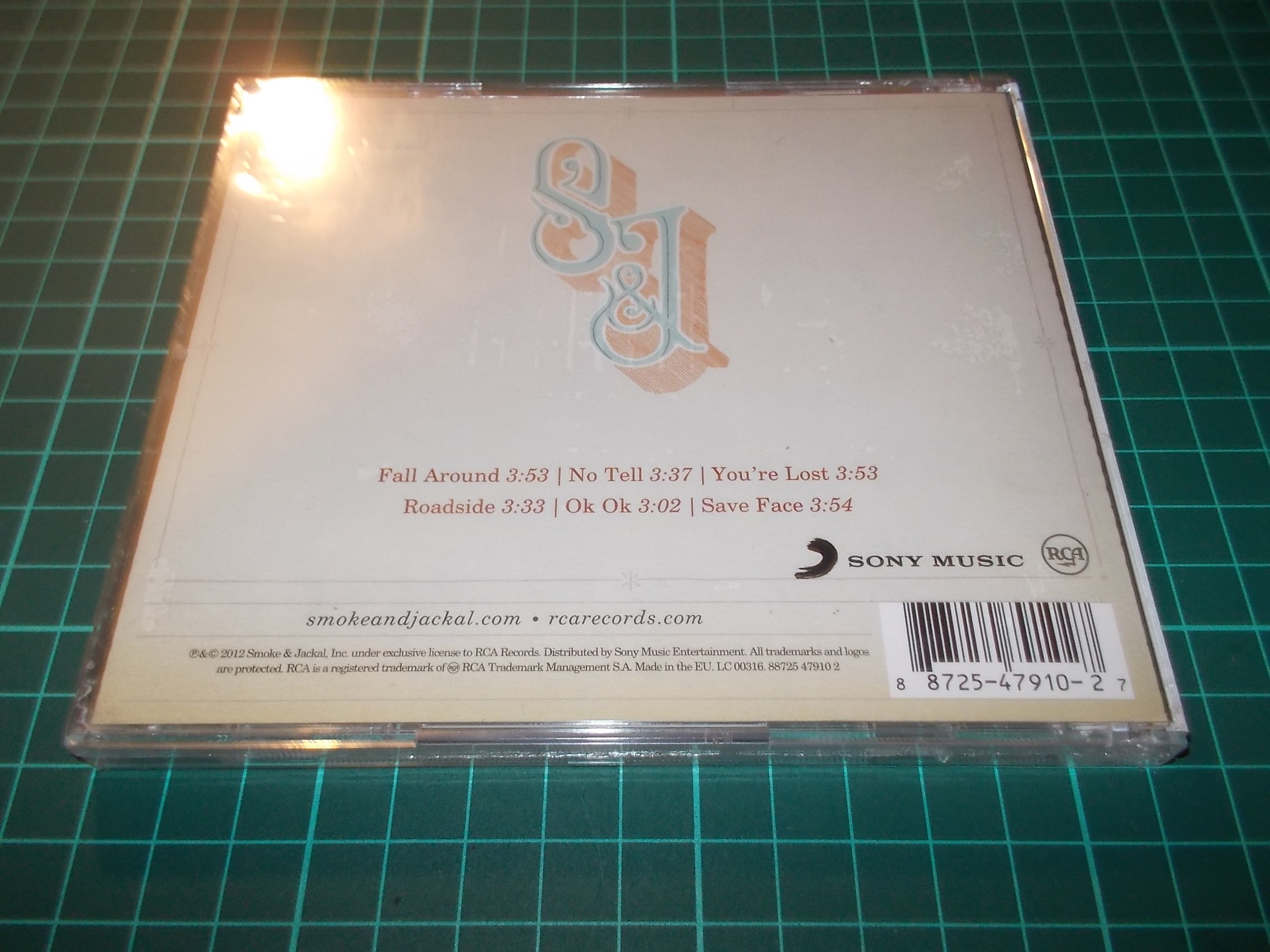 SMOKE & JACKAL - SMOKE & JACKAL (CD)