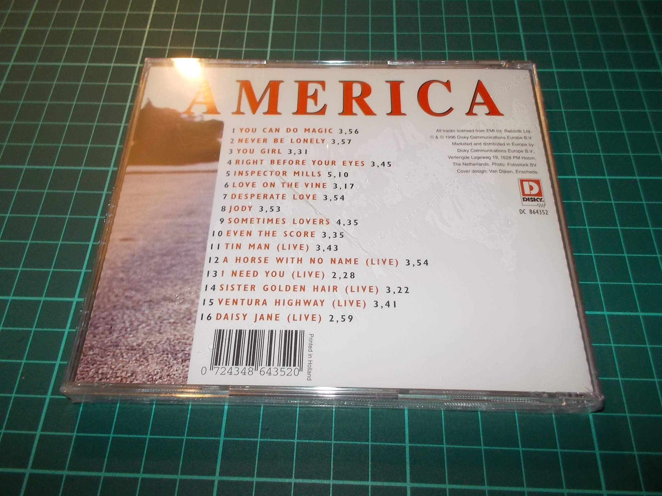AMERICA - You Can Do Magic (CD)