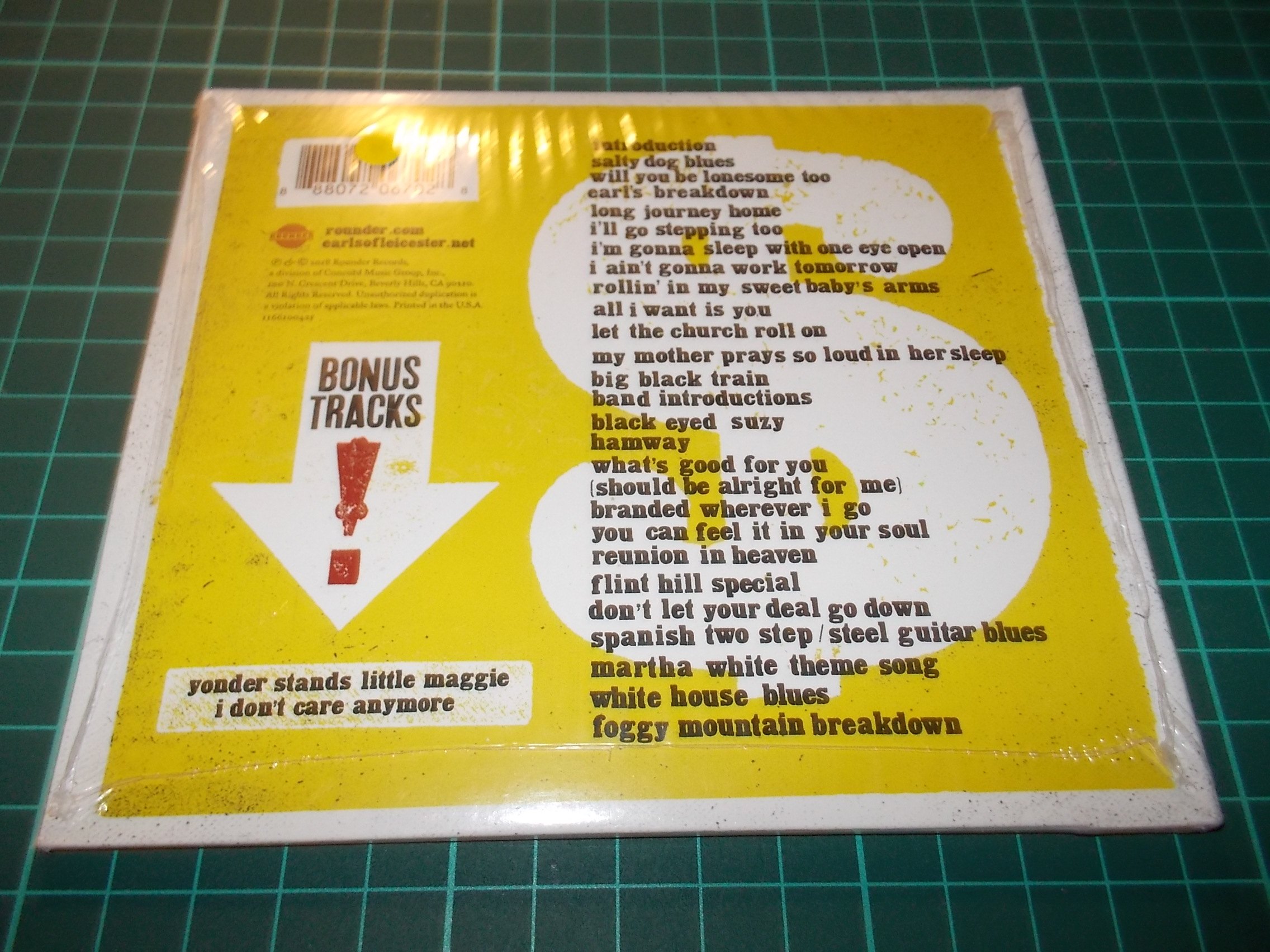 The Earls of Leicester - Live at the CMA Theater: In the Country Music Hall of  (CD) Digipack