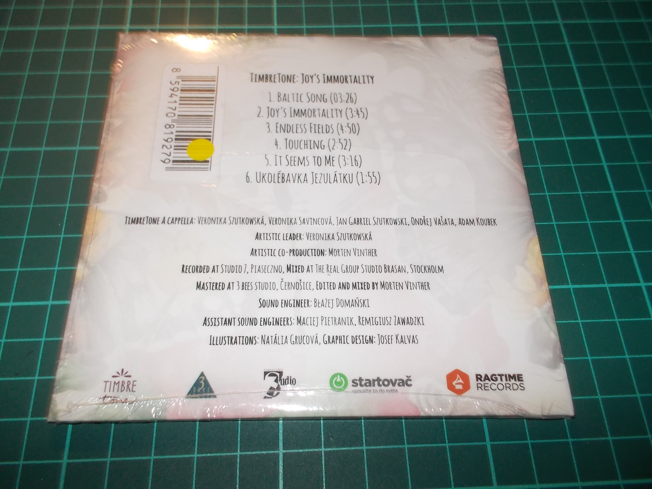 TIMBRE - TONE - JOYS IMMORTALITY (CD) Digipack