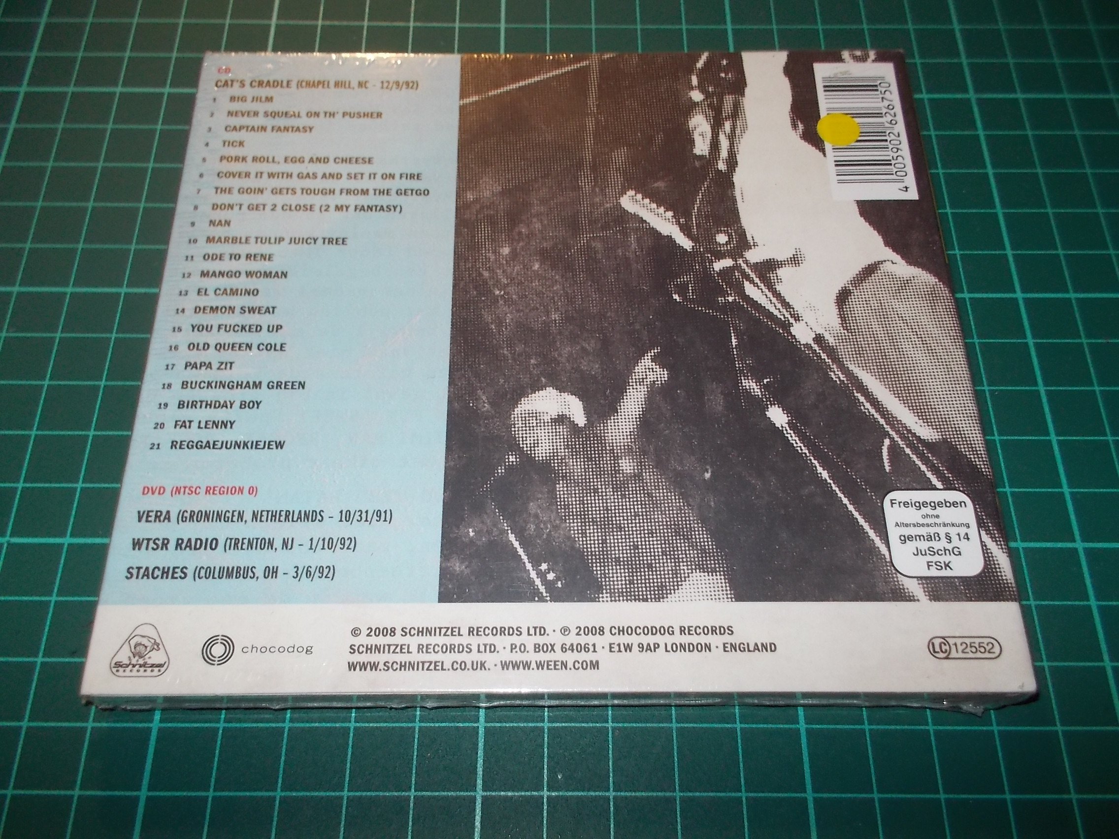 WEEN - AT THE CAT'S CRADLE (CD/DVD)