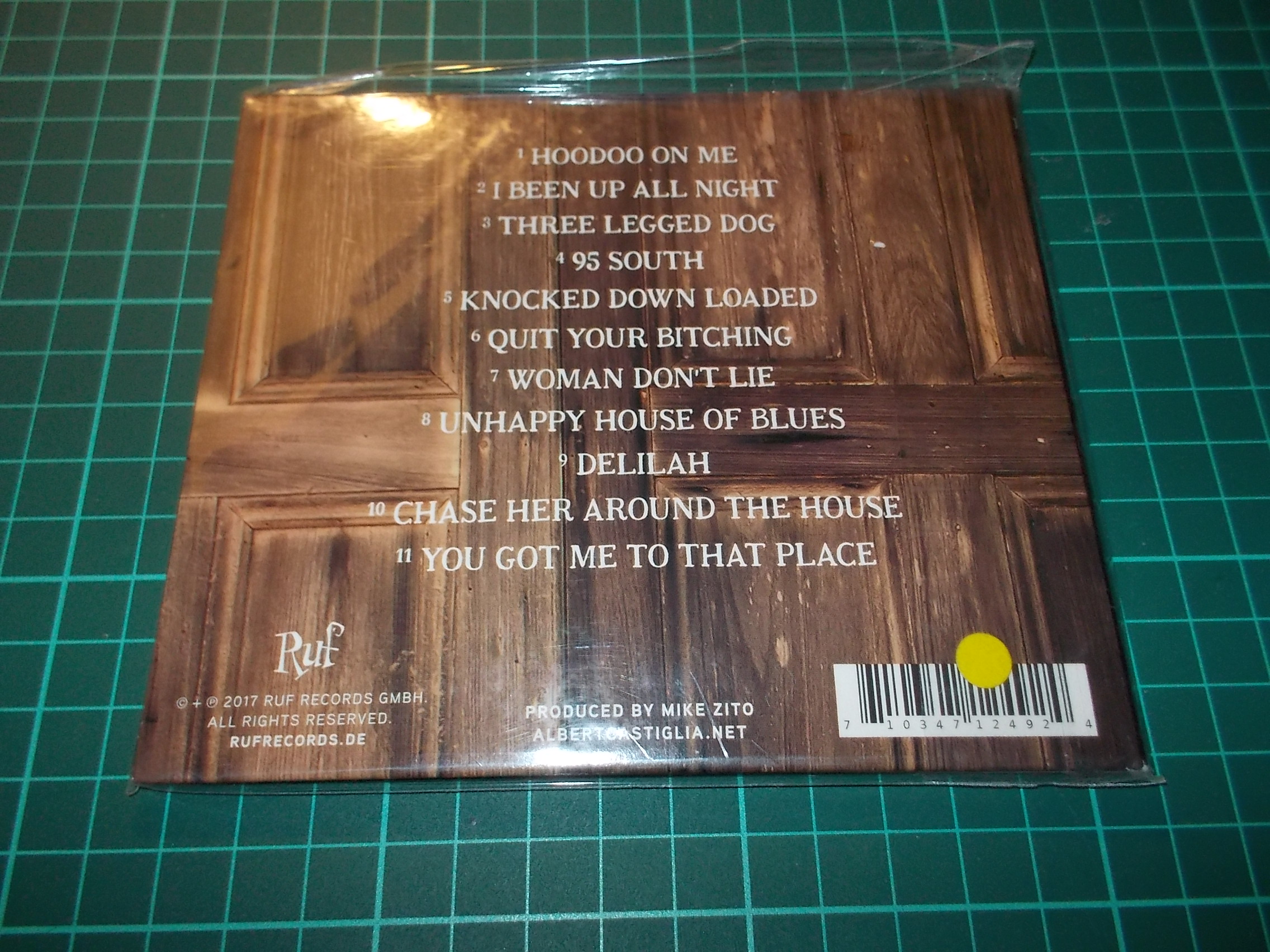 Albert Castiglia - Up All Night  (CD) Digipack