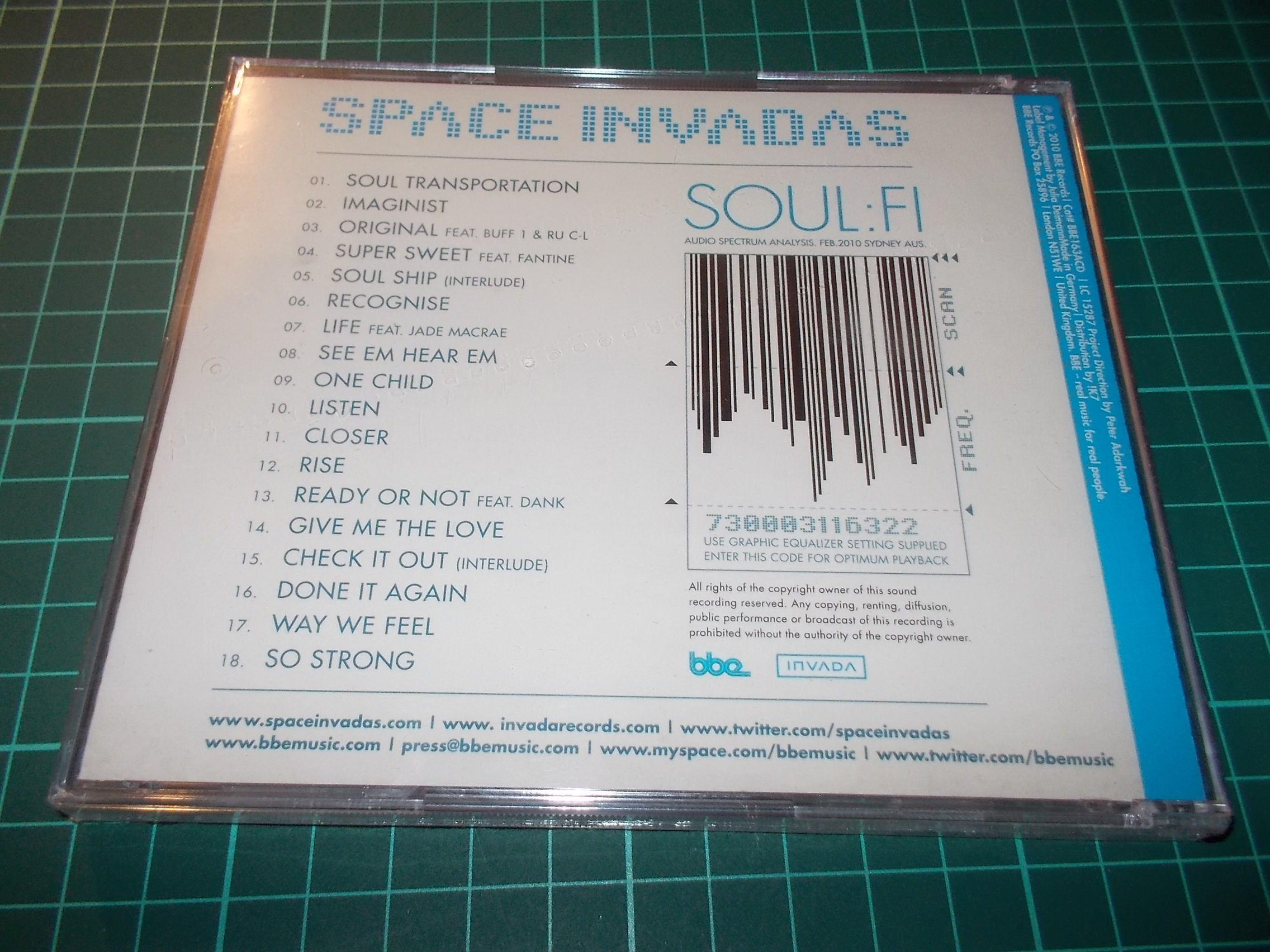 Space Invadas - Soul:Fi (CD)