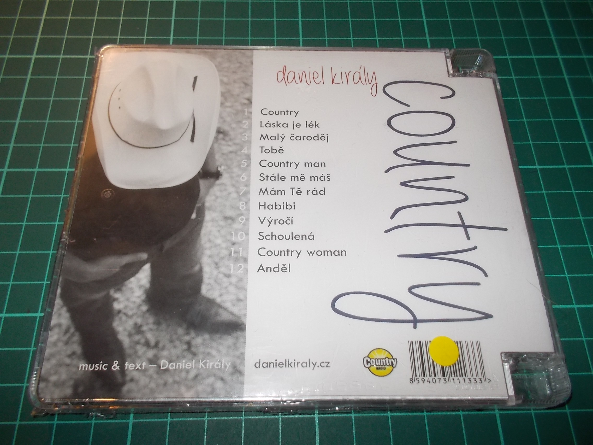 KIRÁLY DANIEL - COUNTRY (CD)
