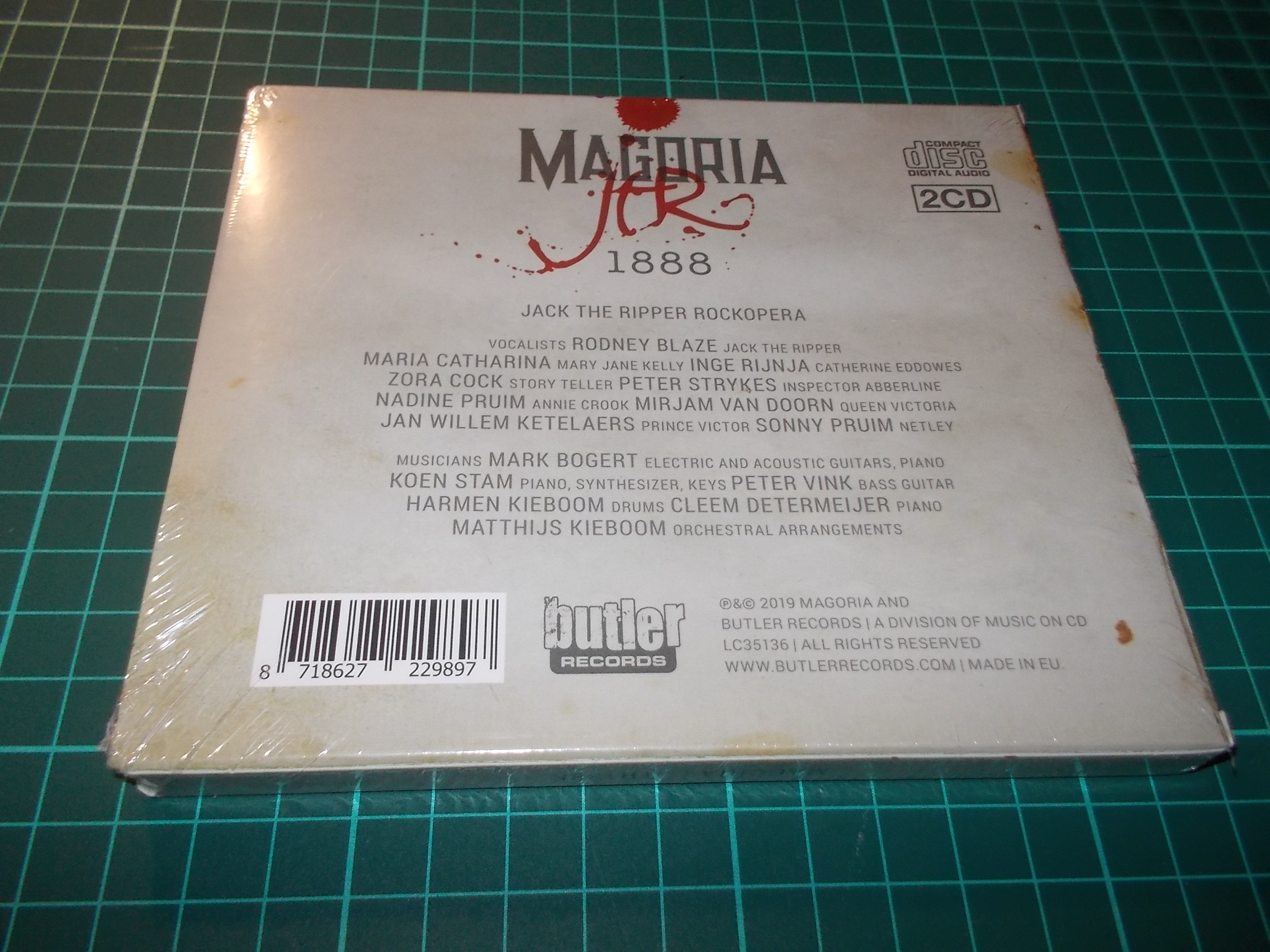 JTR1888 - JACK THE RIPPER ROCKOPERA BY MAGORIA (CD)