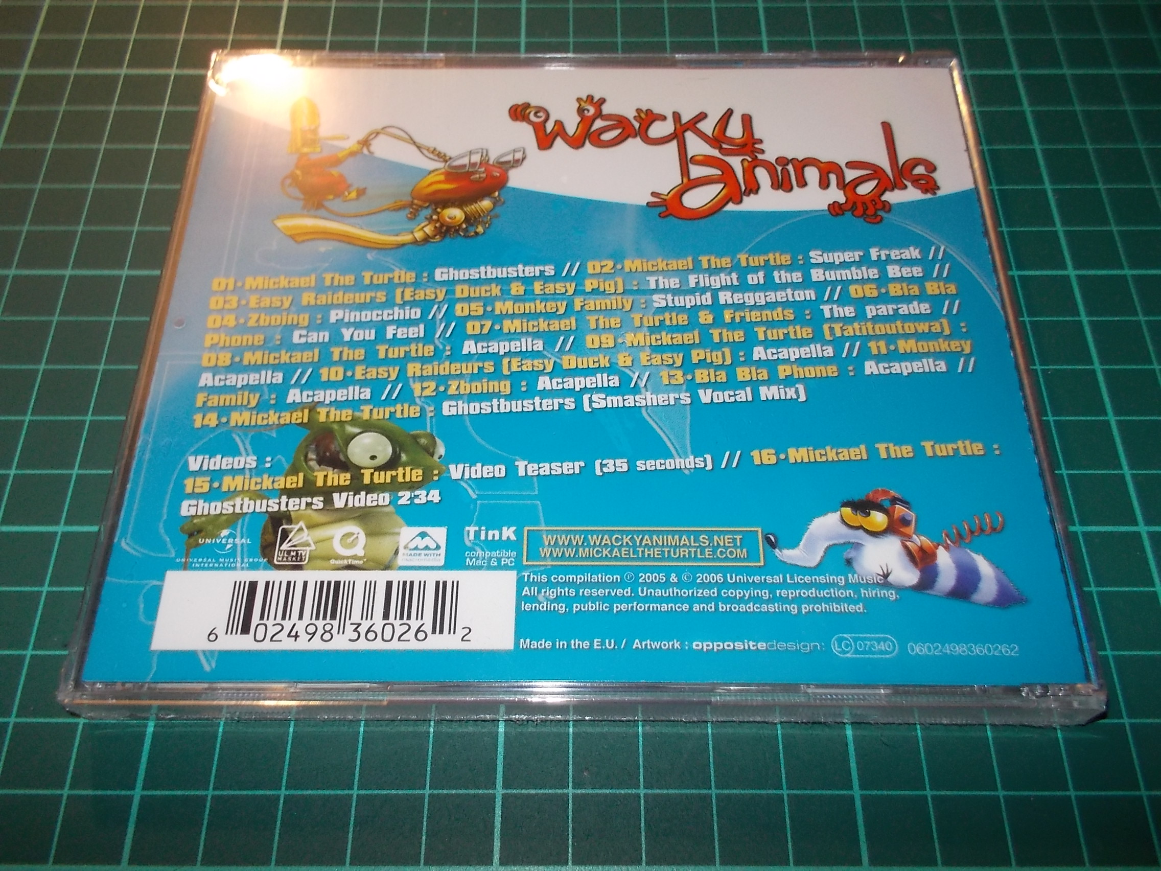 VARIOUS - WACKY ANIMALS (CD)