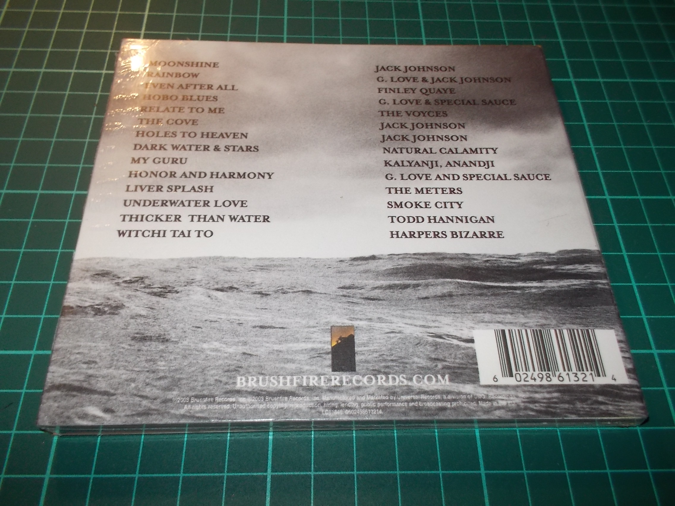 JOHNSON JACK - THICKER THAN WATER (CD)