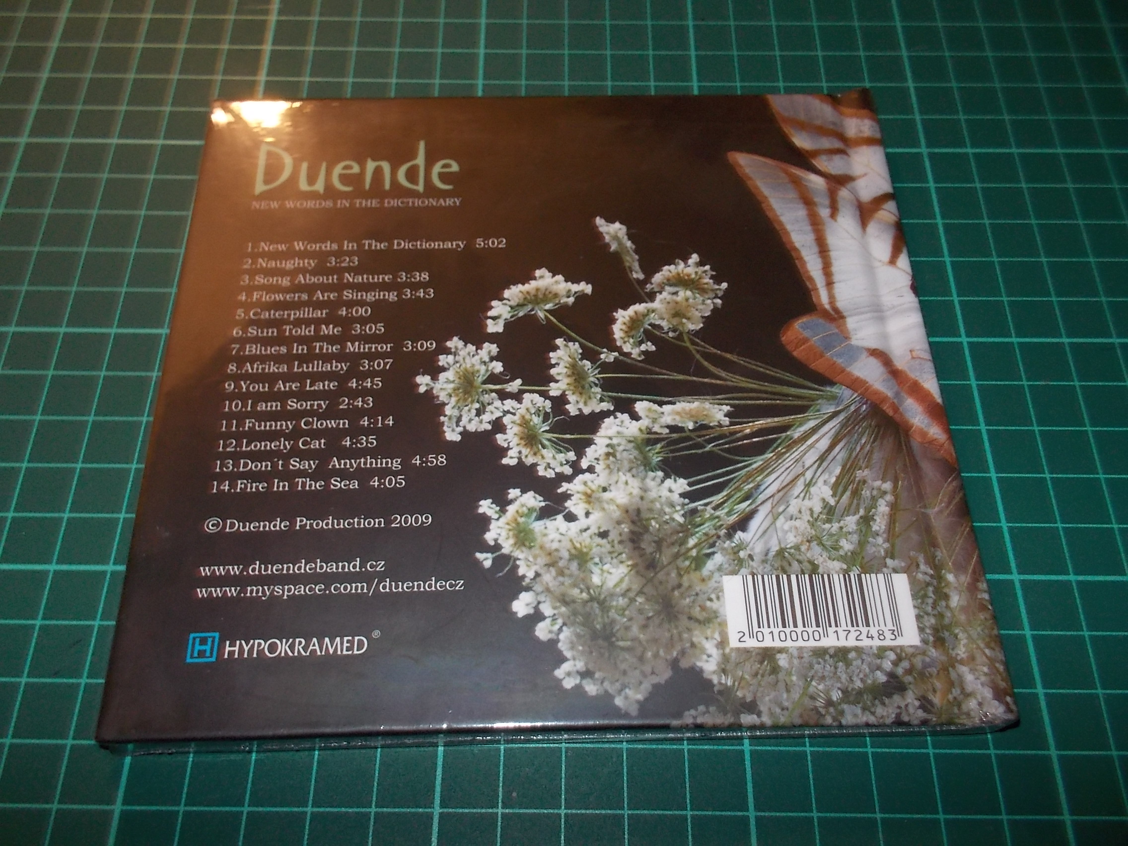 DUENDE - NEW WORDS IN THE DICTIONARY (CD) Digipack