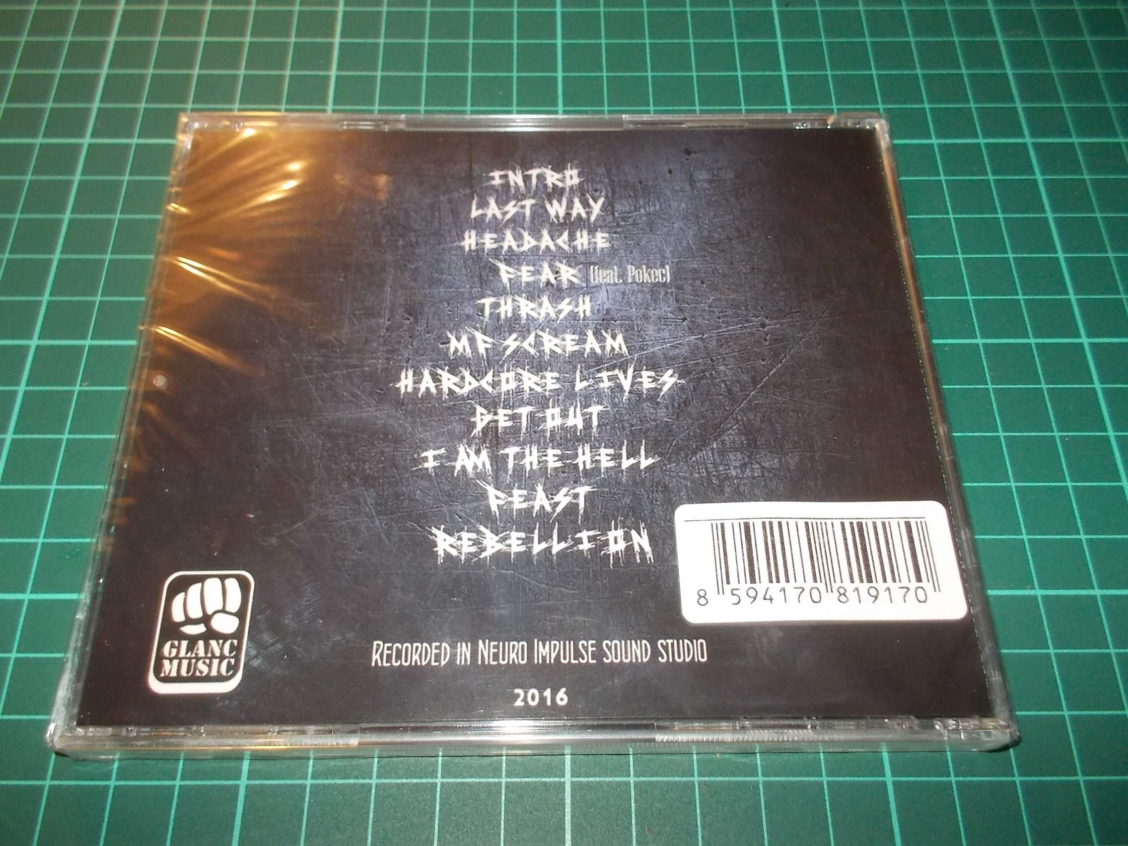 UNHOLY ONES - INHALE (CD)