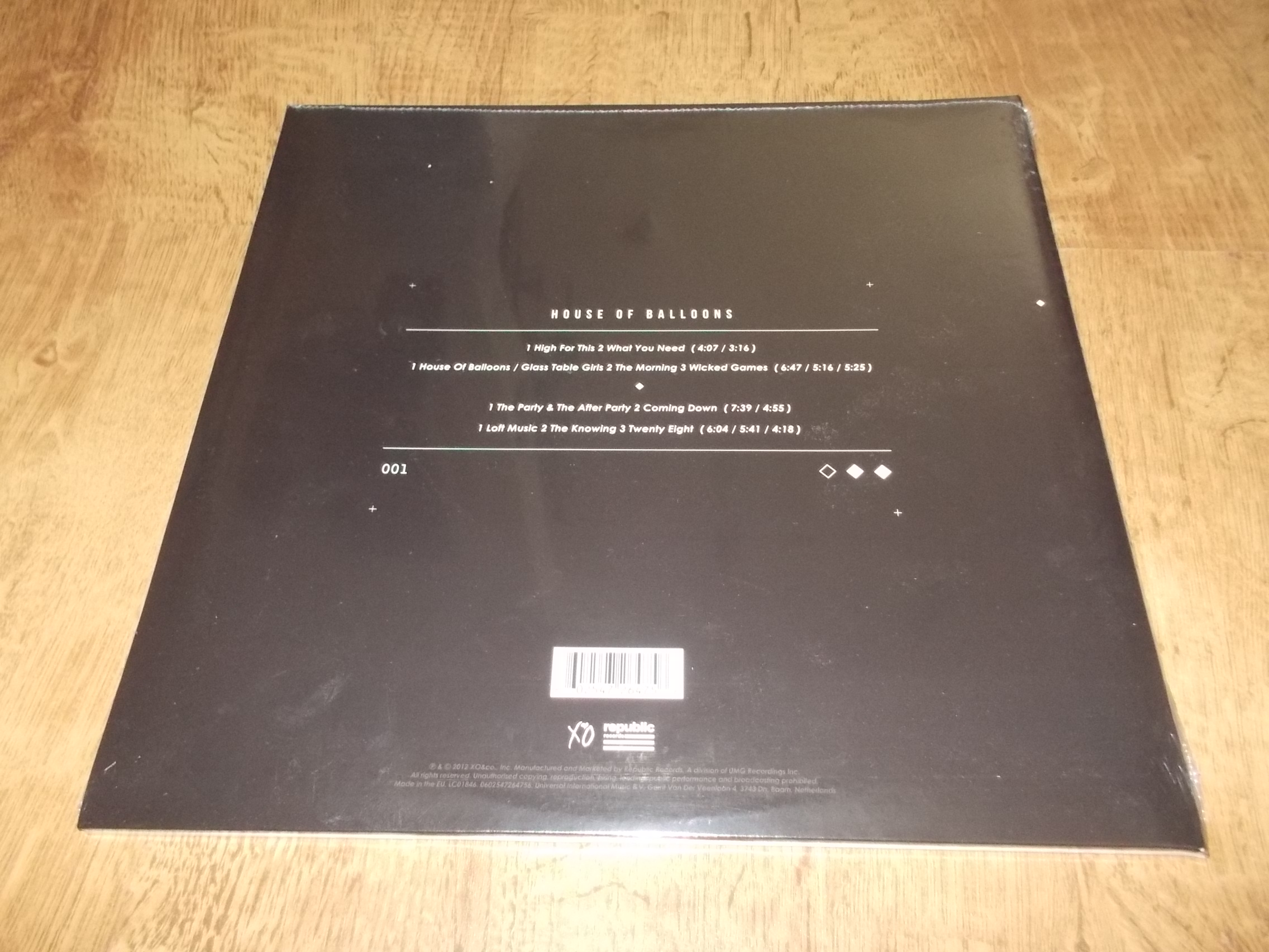 THE WEEKND - HOUSE OF BALLONS (2Vinyl-LP)