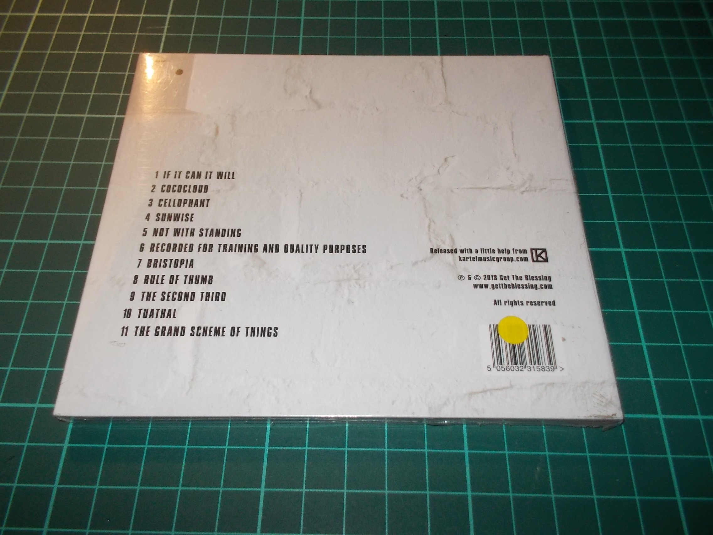 Get the Blessing - Bristopia (CD) Digipack