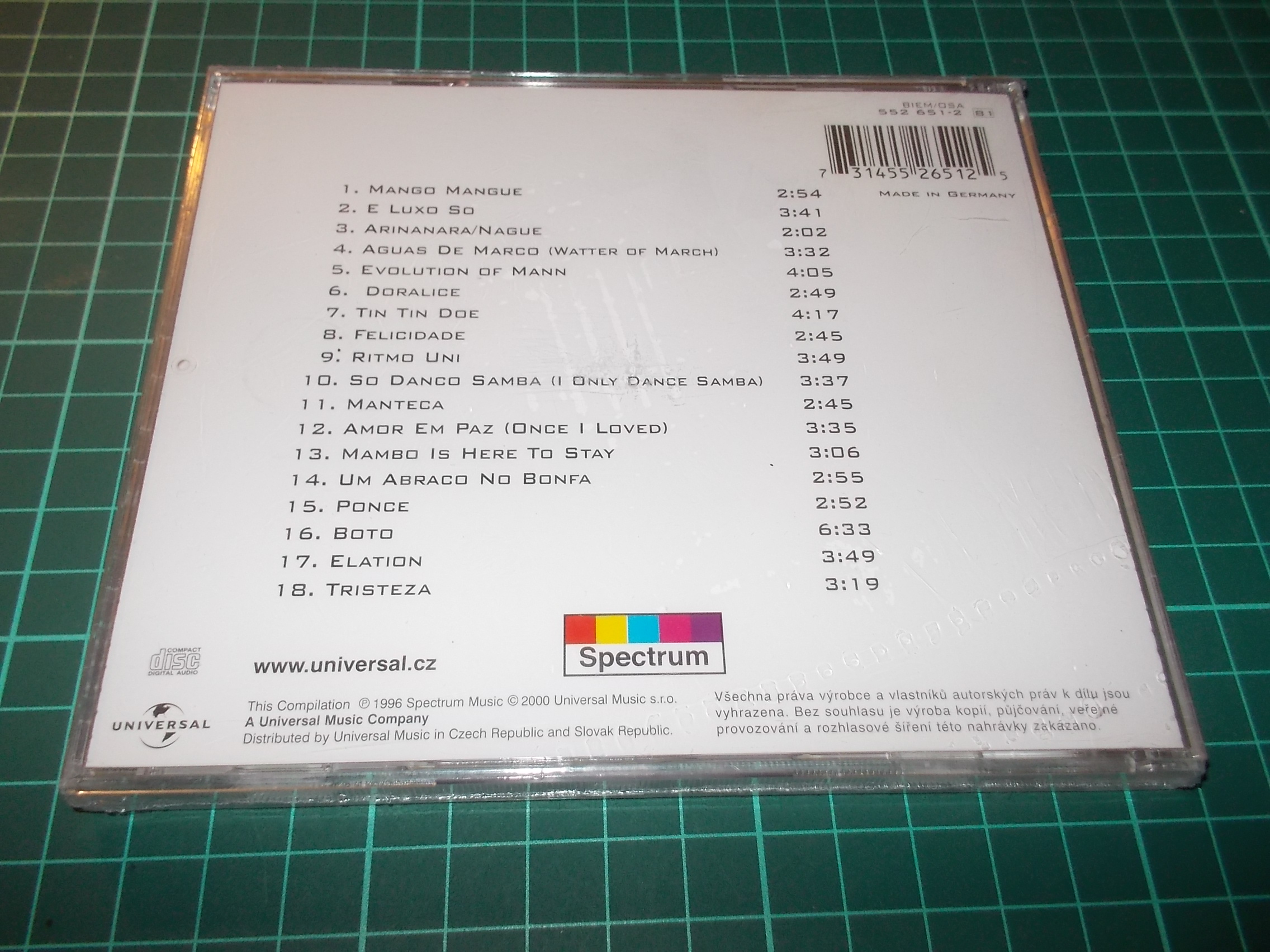 Various Artists - Carnival Rhythms - LATIN BEATS AND BOSSA NOVA CLASSICS (CD)