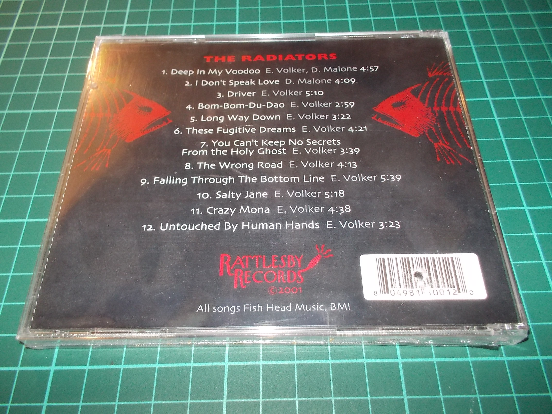 THE RADIATORS - RATTLESBY RECORDS (CD)