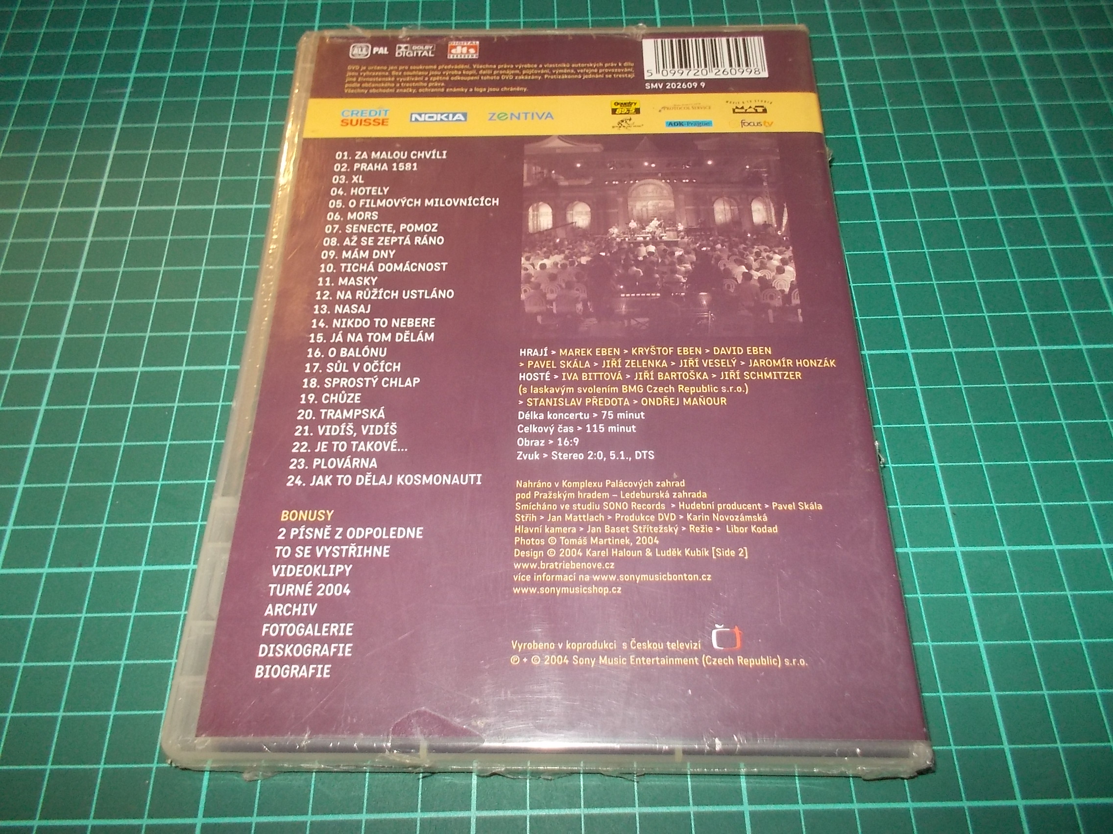 EBENI V ZAHRADĚ (DVD) 