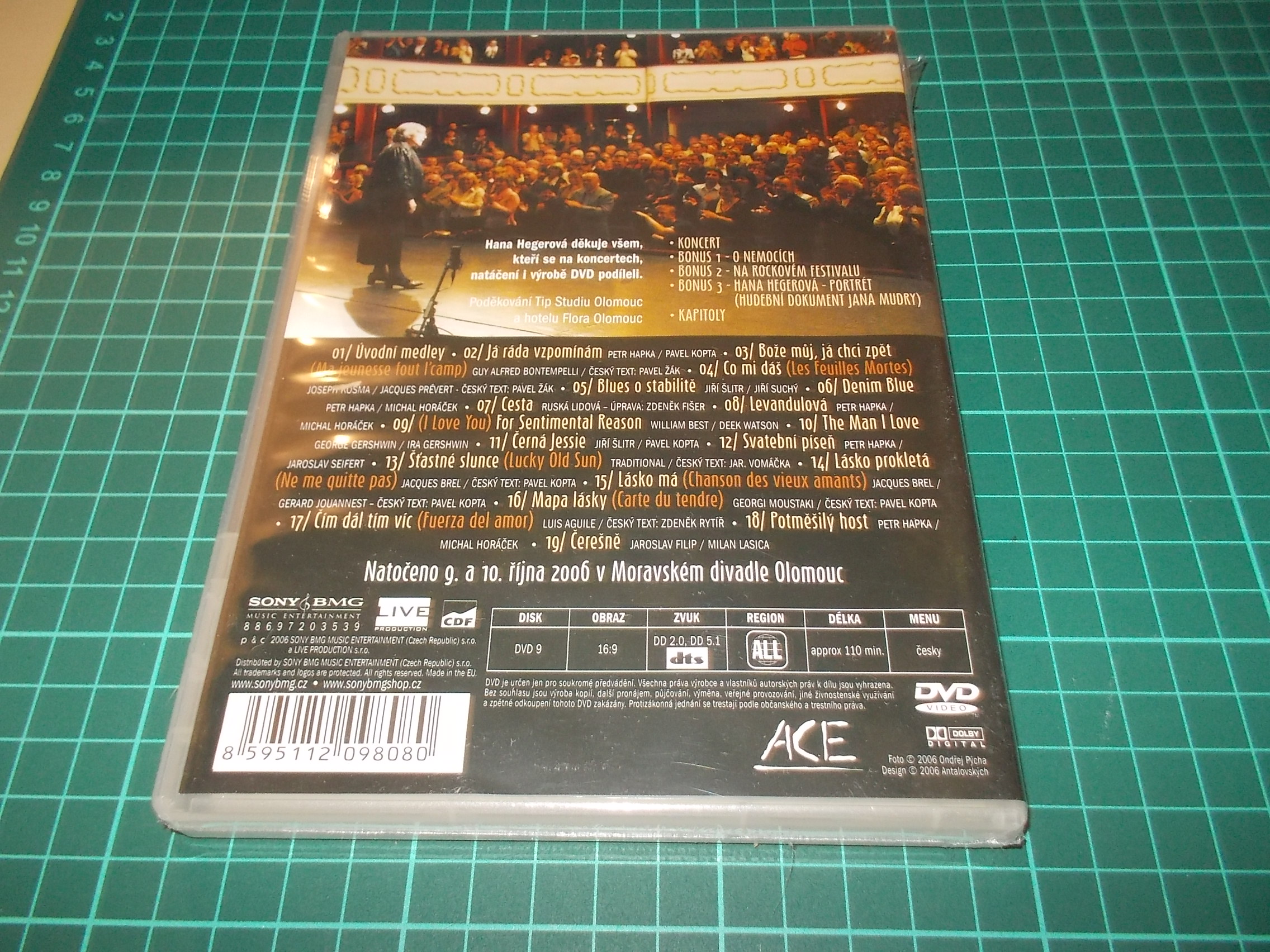 HANA HEGEROVÁ - Záznam koncertu (DVD)