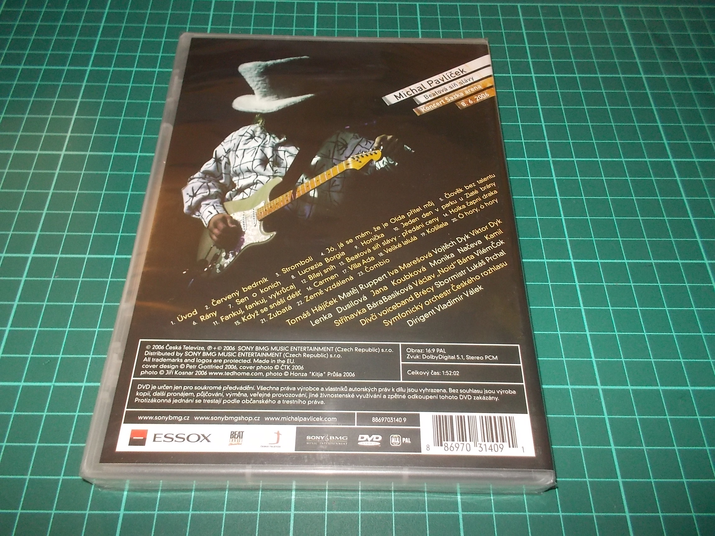 MICHAL PAVLÍČEK - Beatová síň slávy - Koncert Sazka arena 8.6.2006 (DVD)