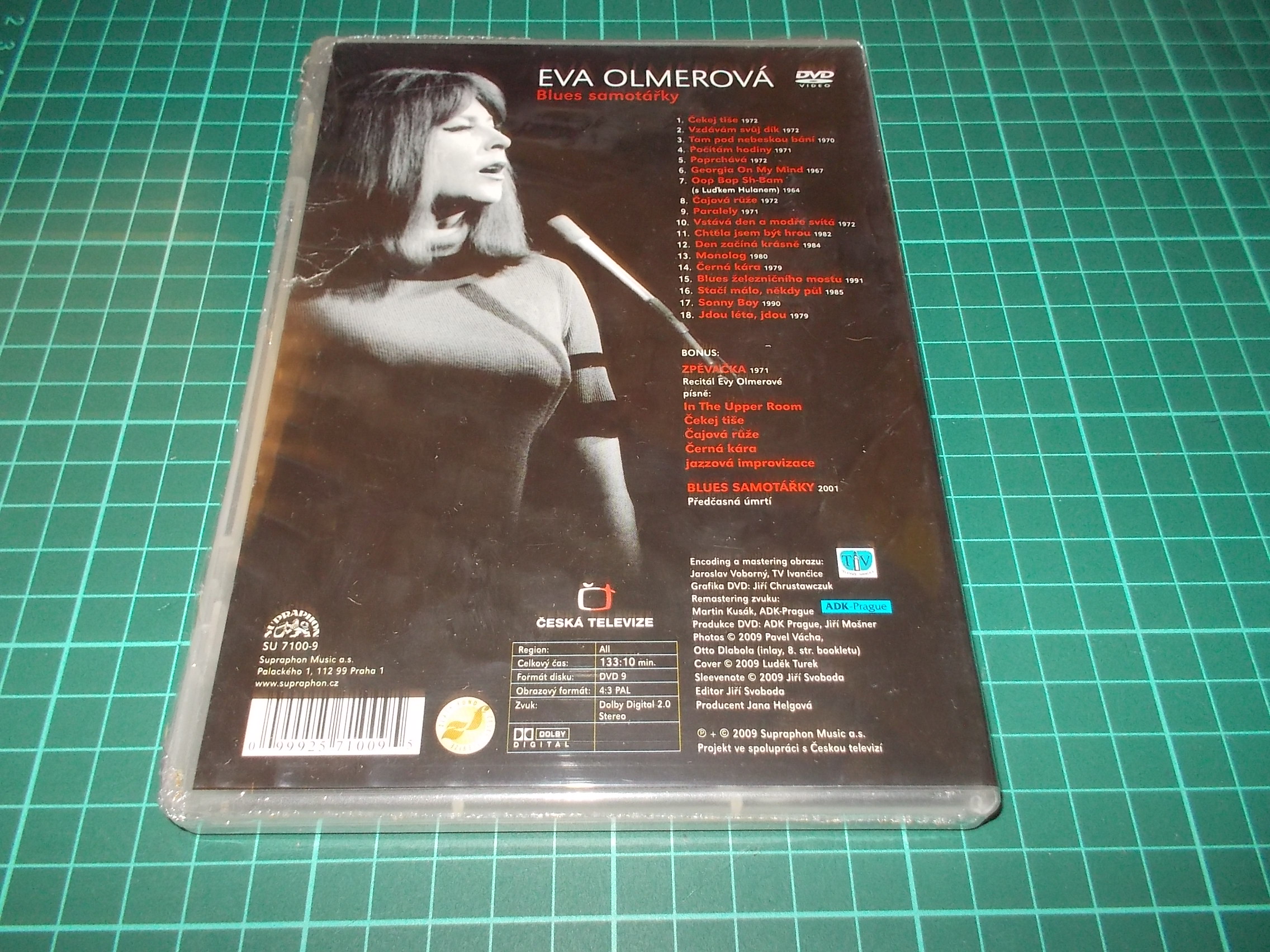 Eva Olmerová - Blues samotářky / Songy a osudy (DVD) 