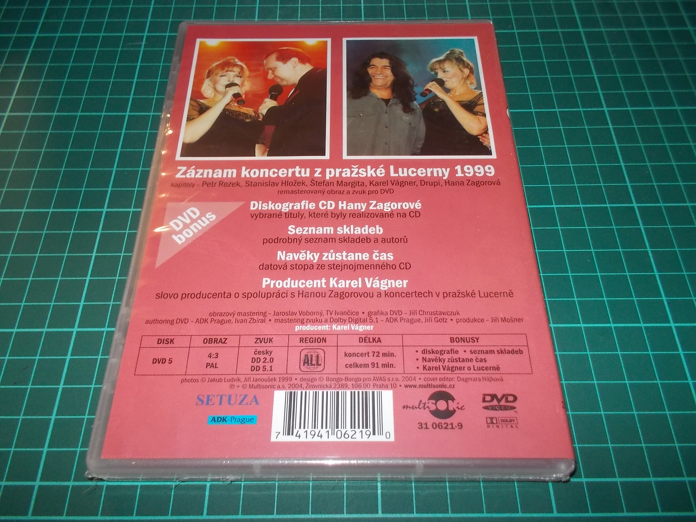 Hana Zagorová - Hej mistře basů (DVD)