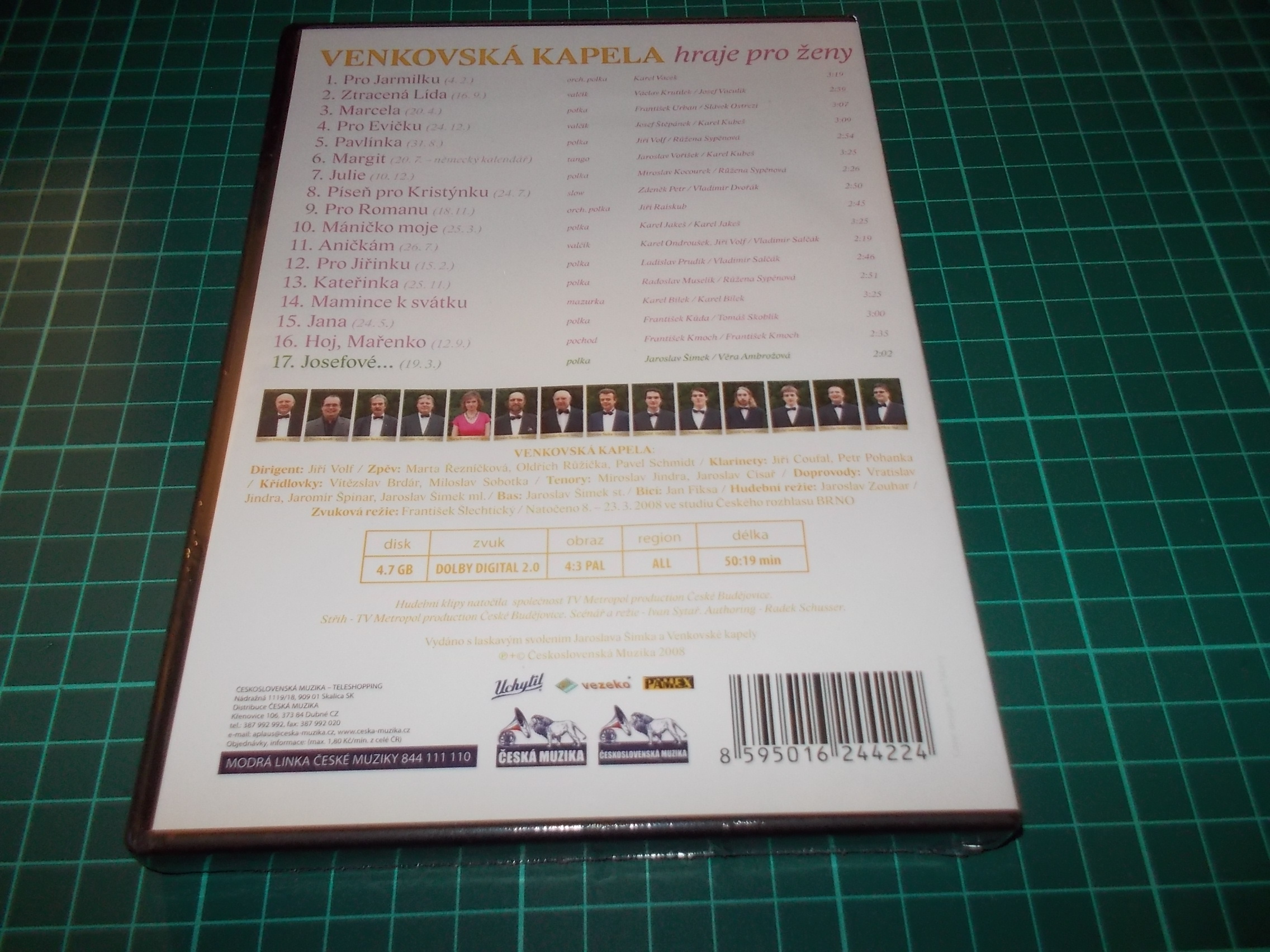 Venkovská kapela - hraje pro ženy (DVD)