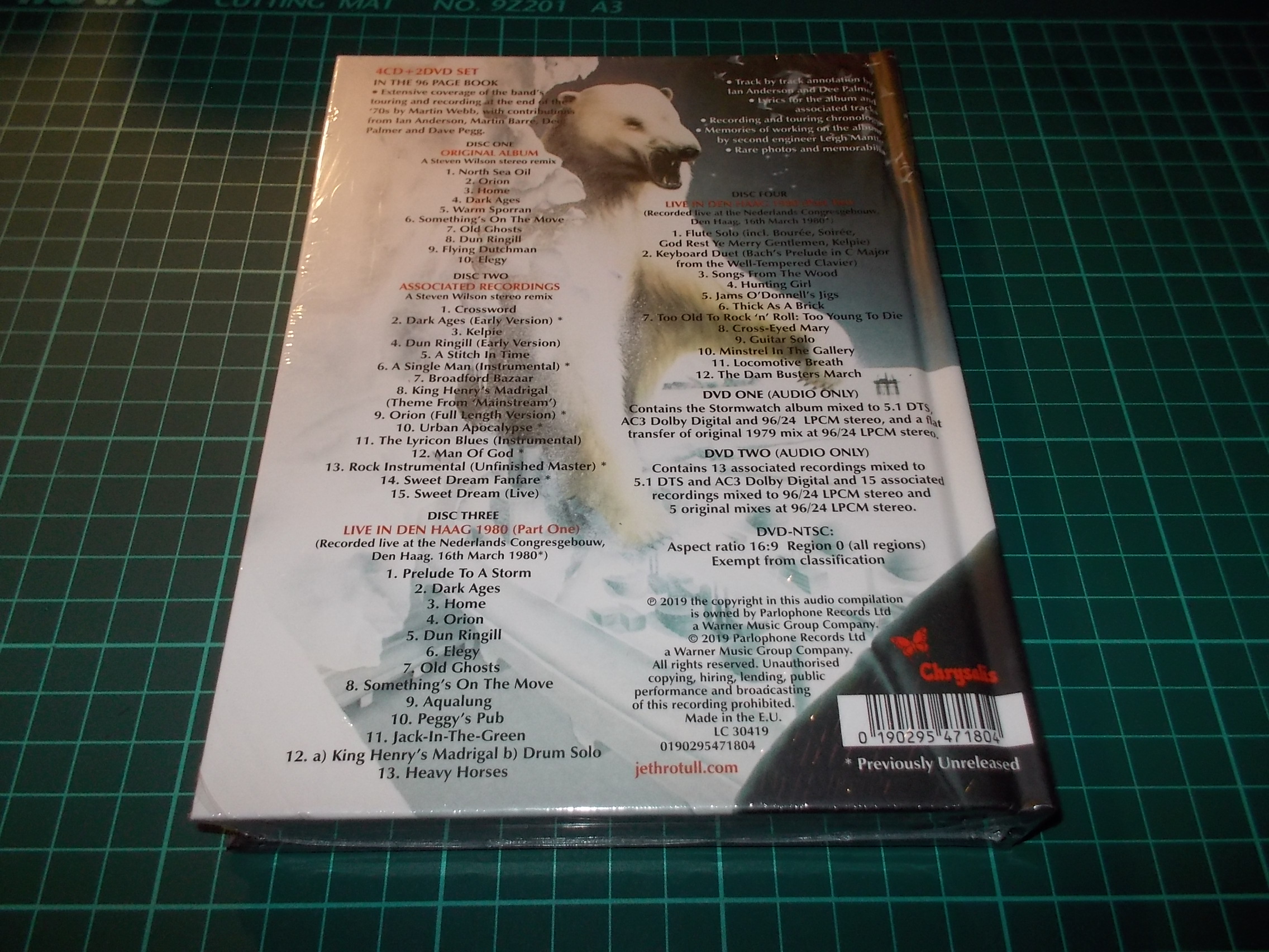 JETHRO TULL - STORMWATCH (4CD+2DVD) | PatShop.cz