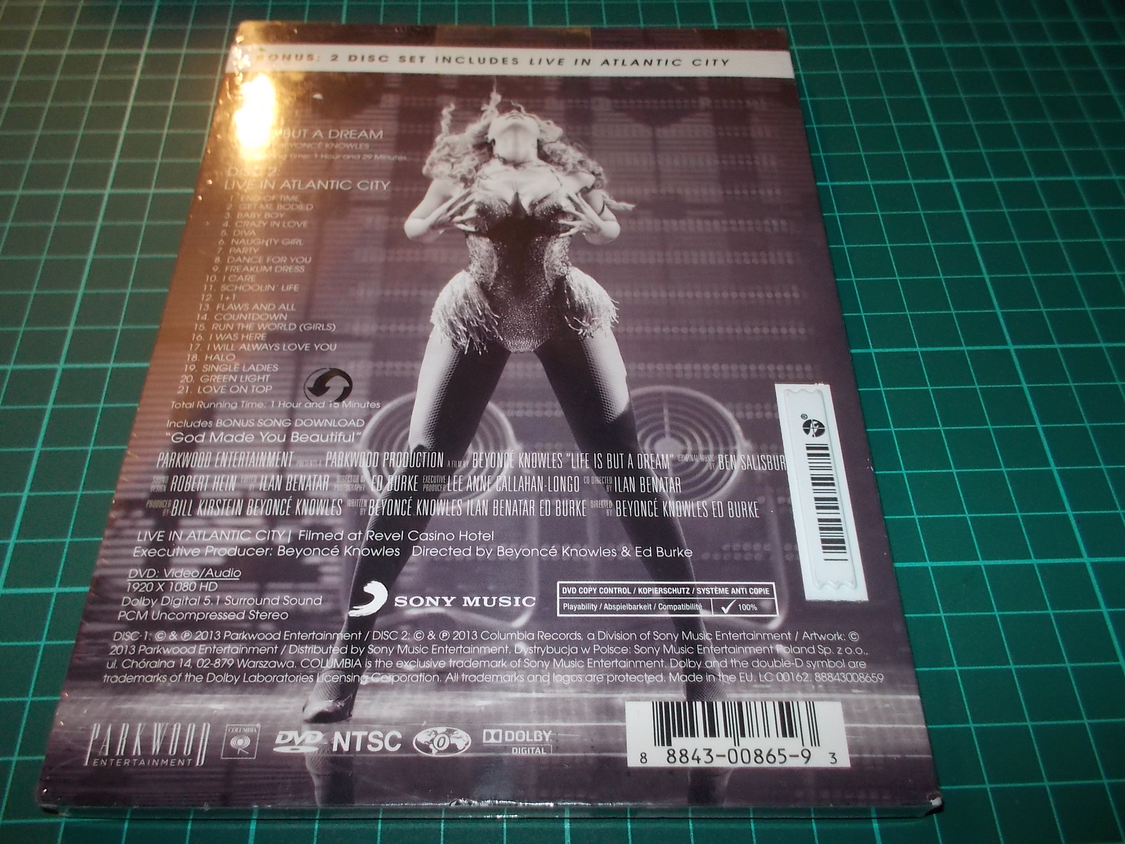 BEYONCÉ - LIFE IS BUT A DREAM / LIVE IN ATLANTIC CITY (2DVD)