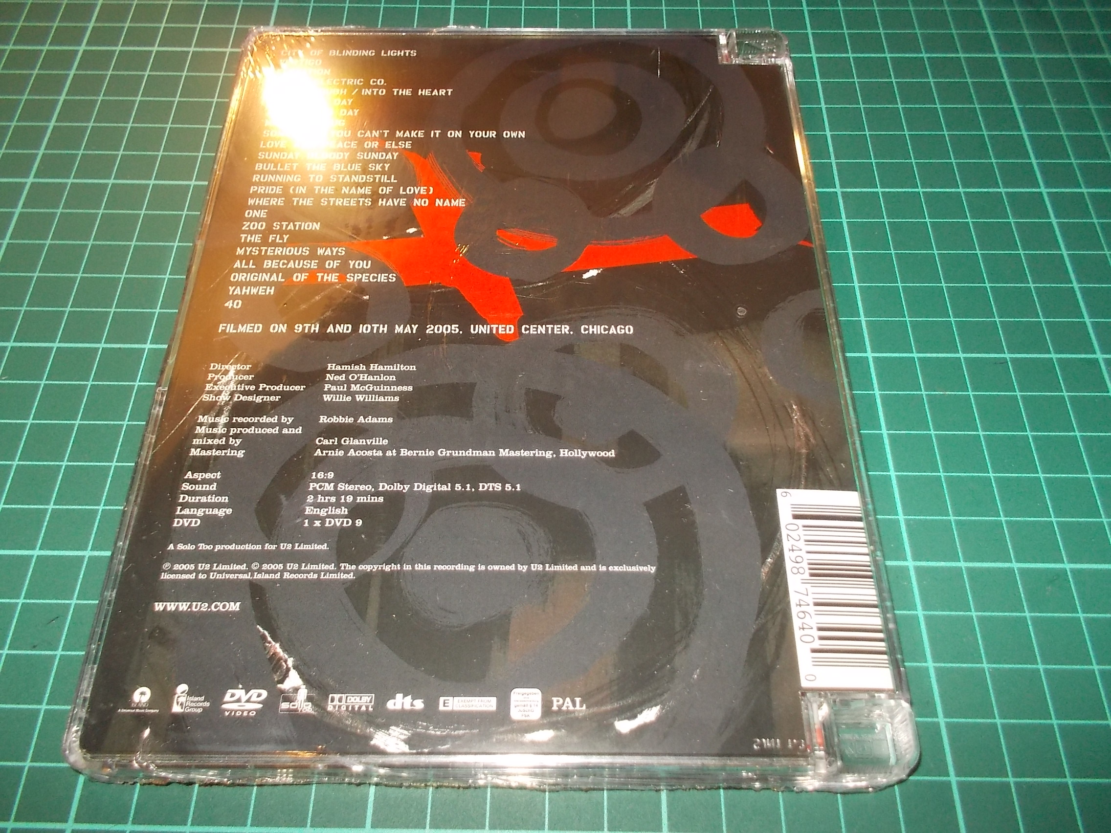 U2 - VERTIGO 2005 - LIVE FROMCHICAGO (DVD)