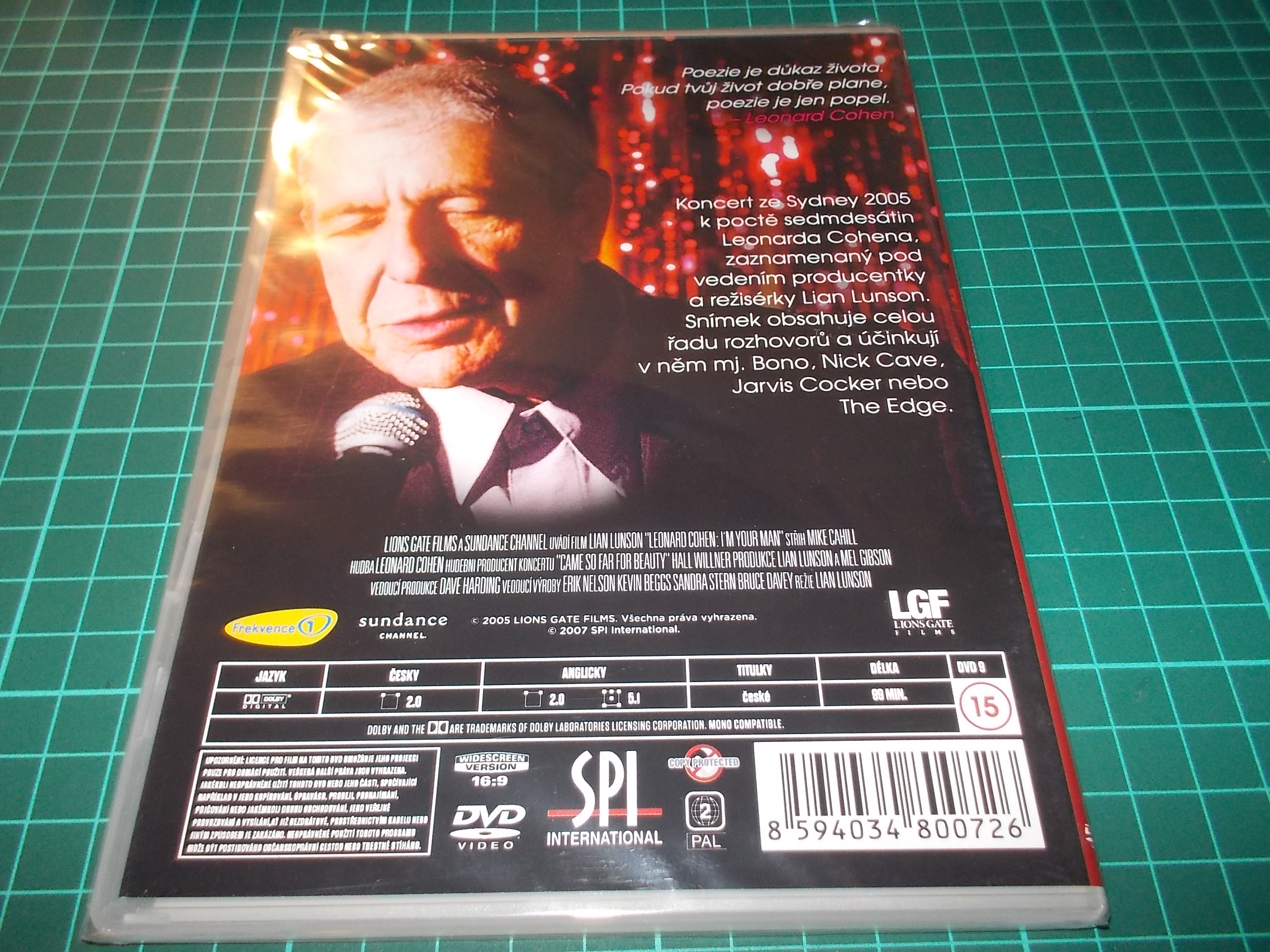 Leonard Cohen - I´m Your Man (DVD) SLIM OBAL