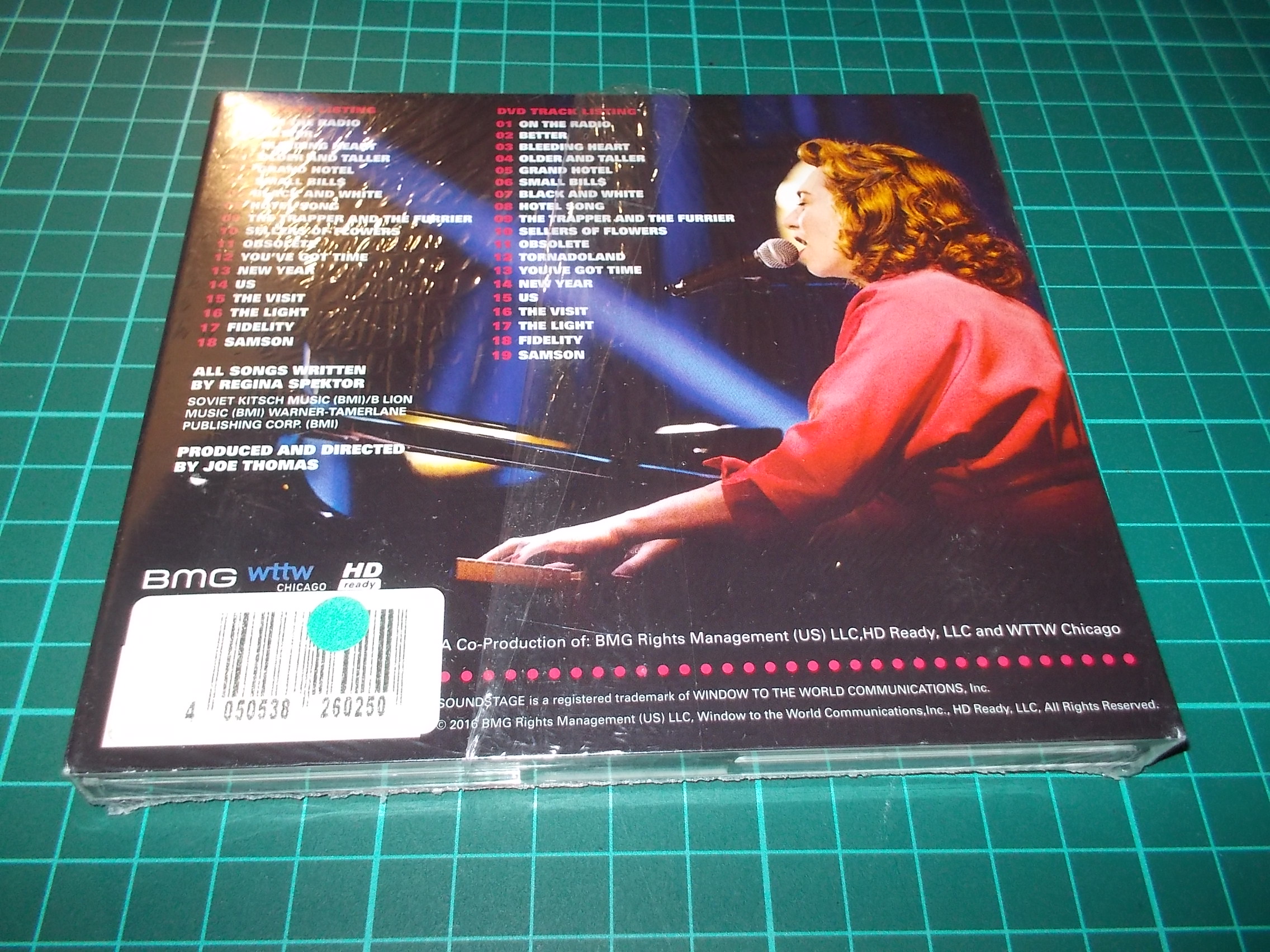 Regina Spektor - Live On Soundstage (CD/DVD) Digipack