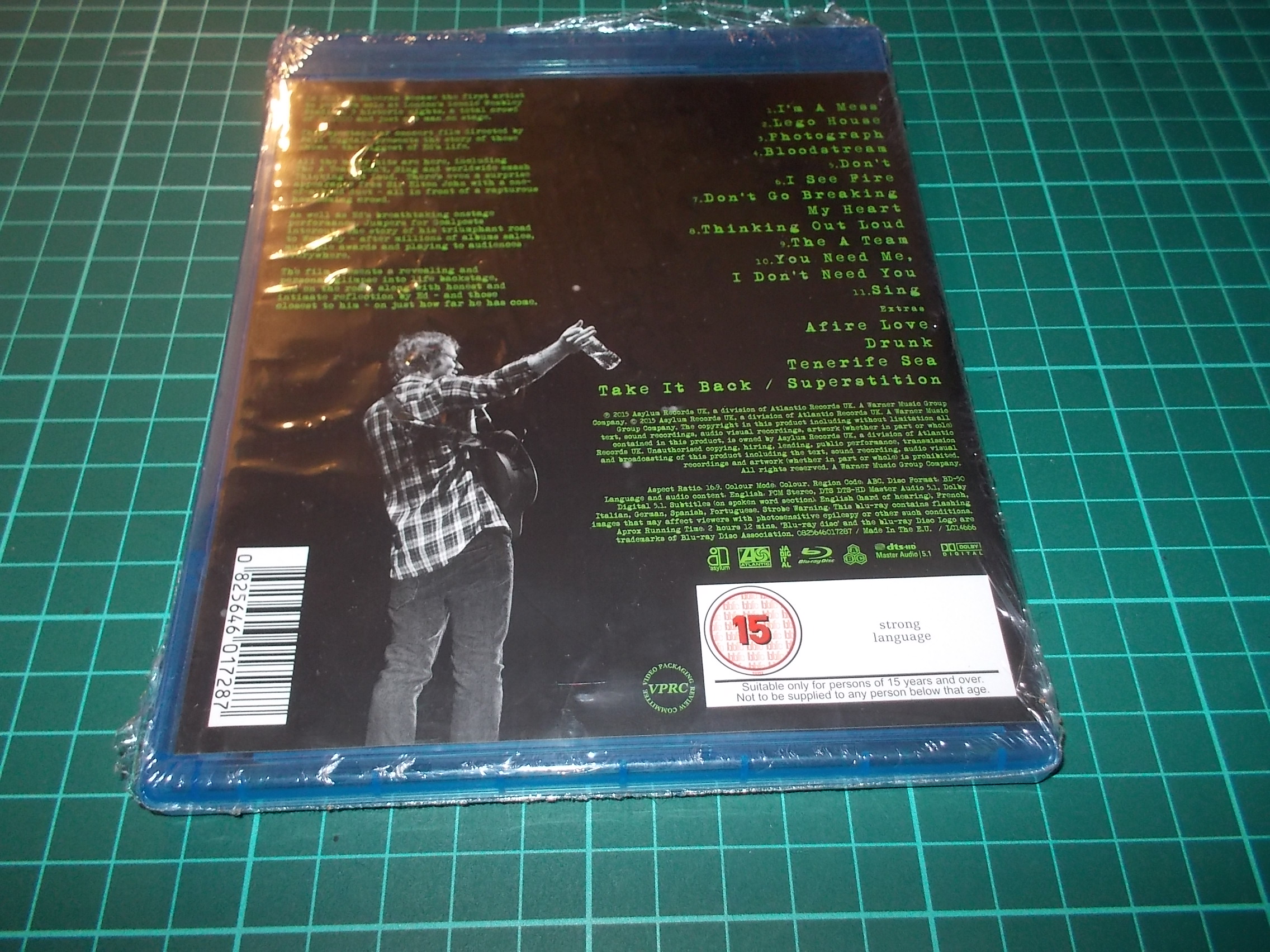 ED SHEERAN - JUMPERS FOR GOALPOSTS - LIVE AT WEMBLEY (Blu-ray)