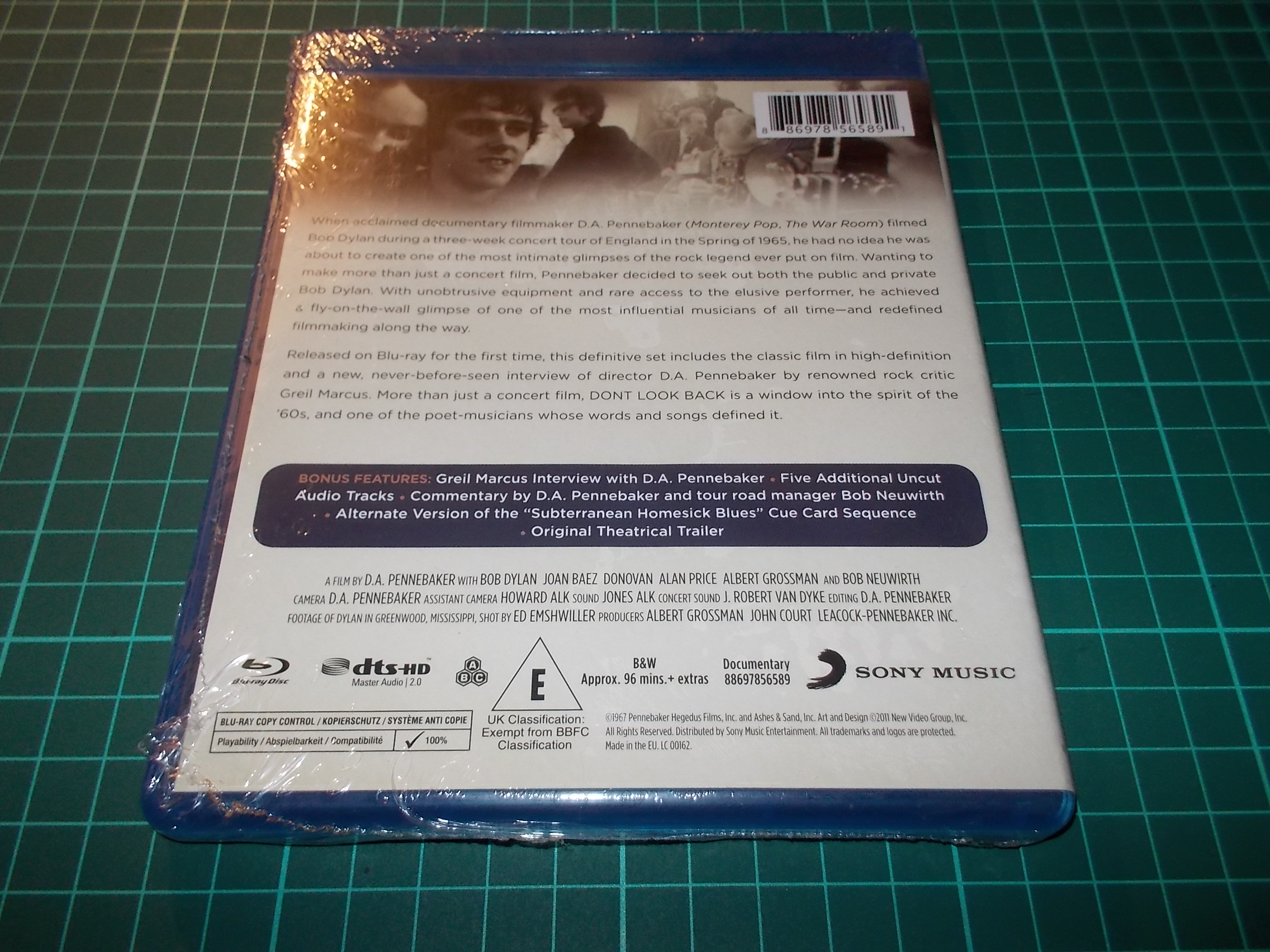 Bob Dylan - Dont Look Back (Blu-ray)