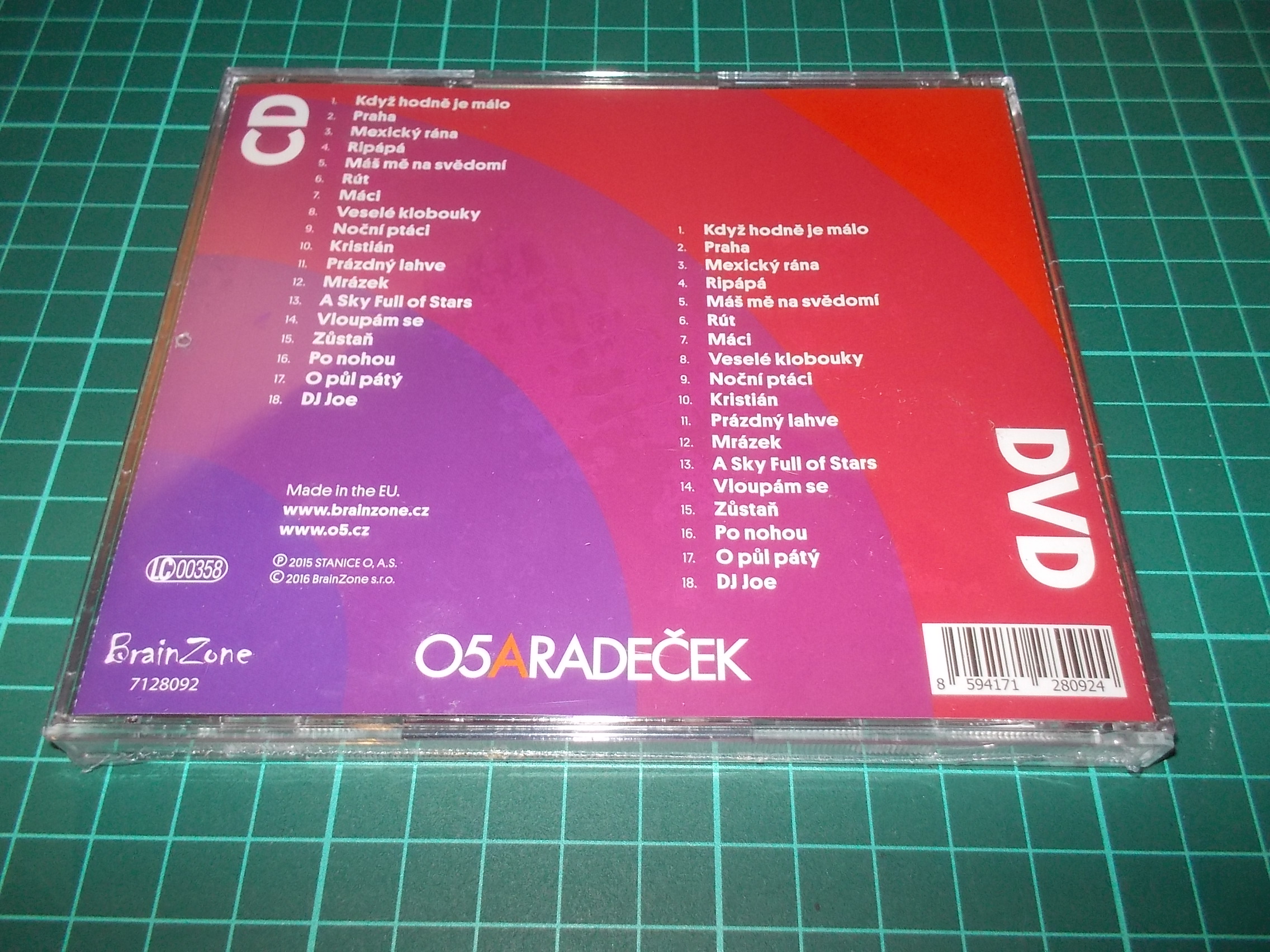 O5 & RADEČEK - G2 ACOUSTIC STAGE (CD/DVD)