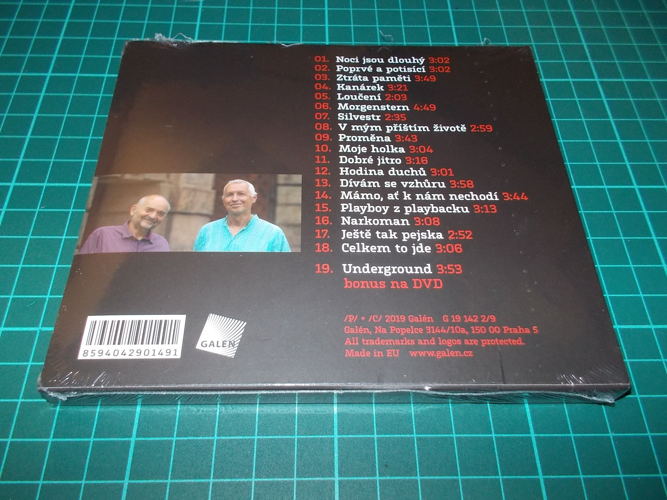 Jan  Burian & Dan Fikejz - Hodina duchů Live (CD/DVD) Digipack