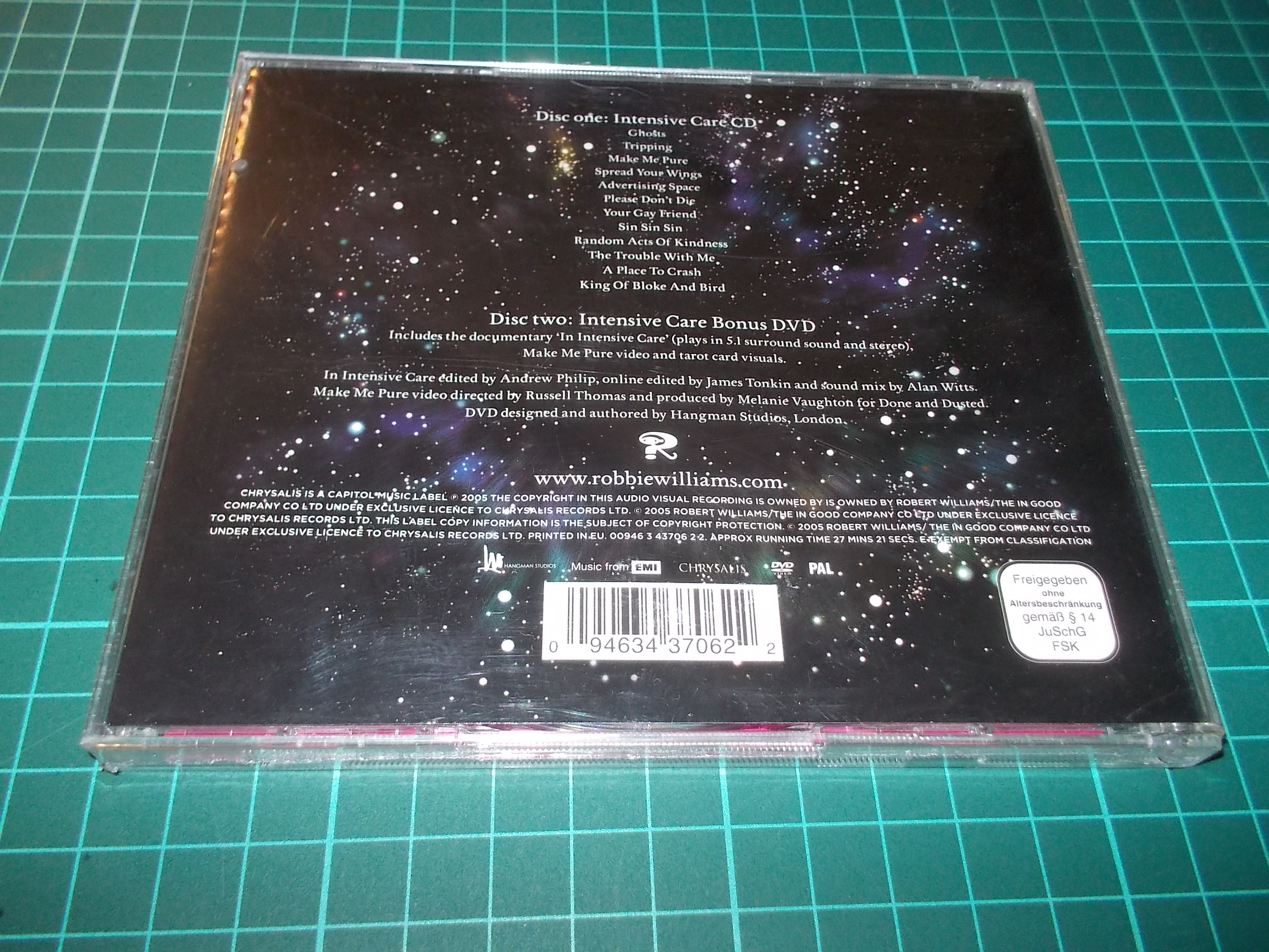 ROBBIE WILLIAMS - INTENSIVE CARE (CD/DVD)