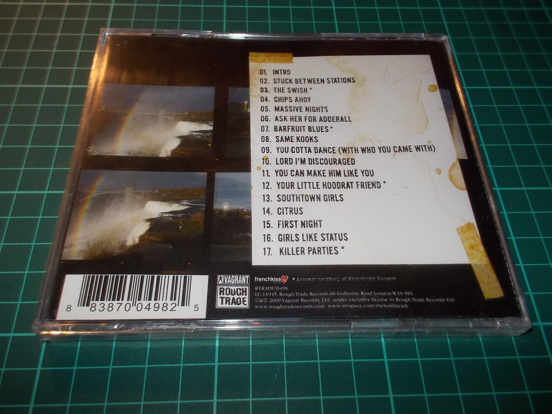 THE HOLD STEADY - A POSITIVE RAGE (CD/DVD)