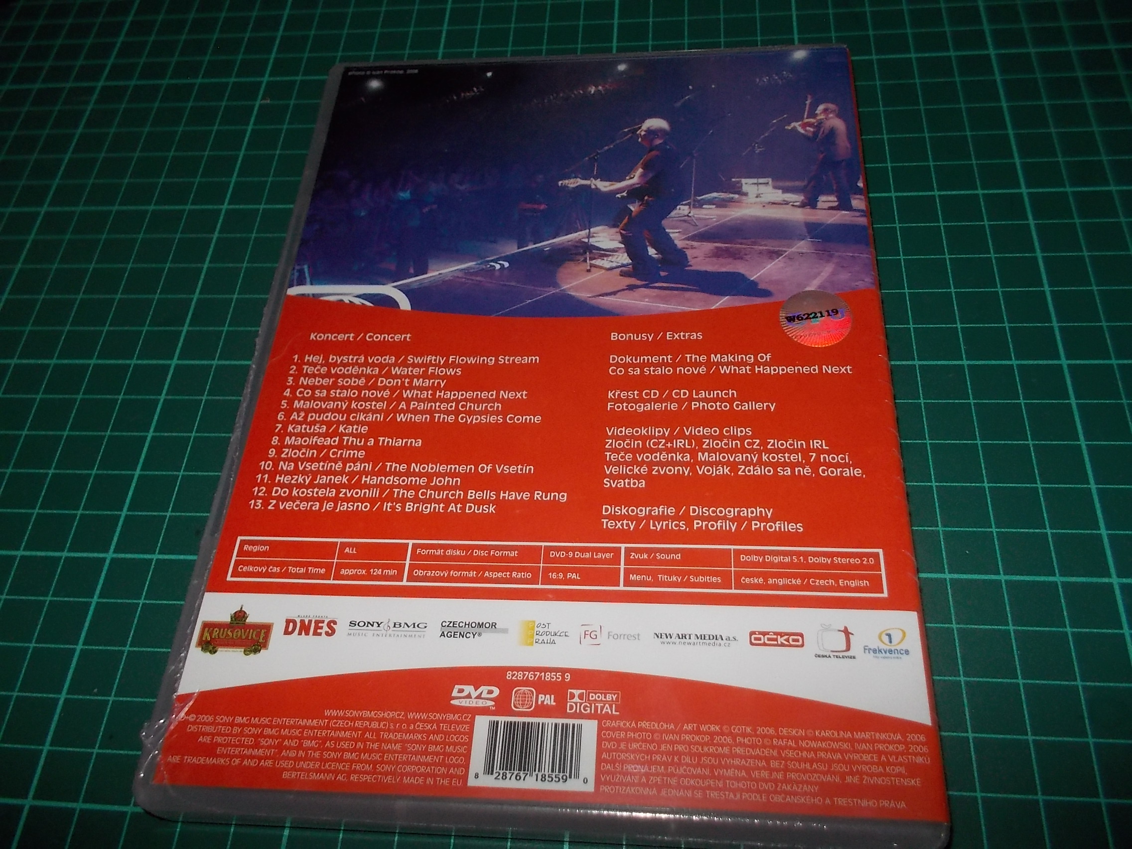 ČECHOMOR - STALO SA ŽIVĚ A HOSTÉ  (DVD)