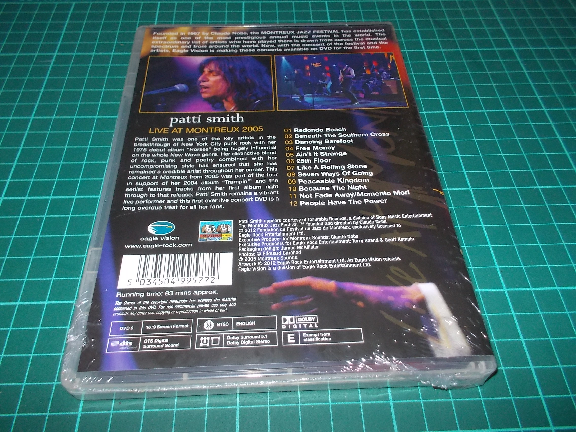 Patti Smith - Live At Montreux 2005 (DVD)