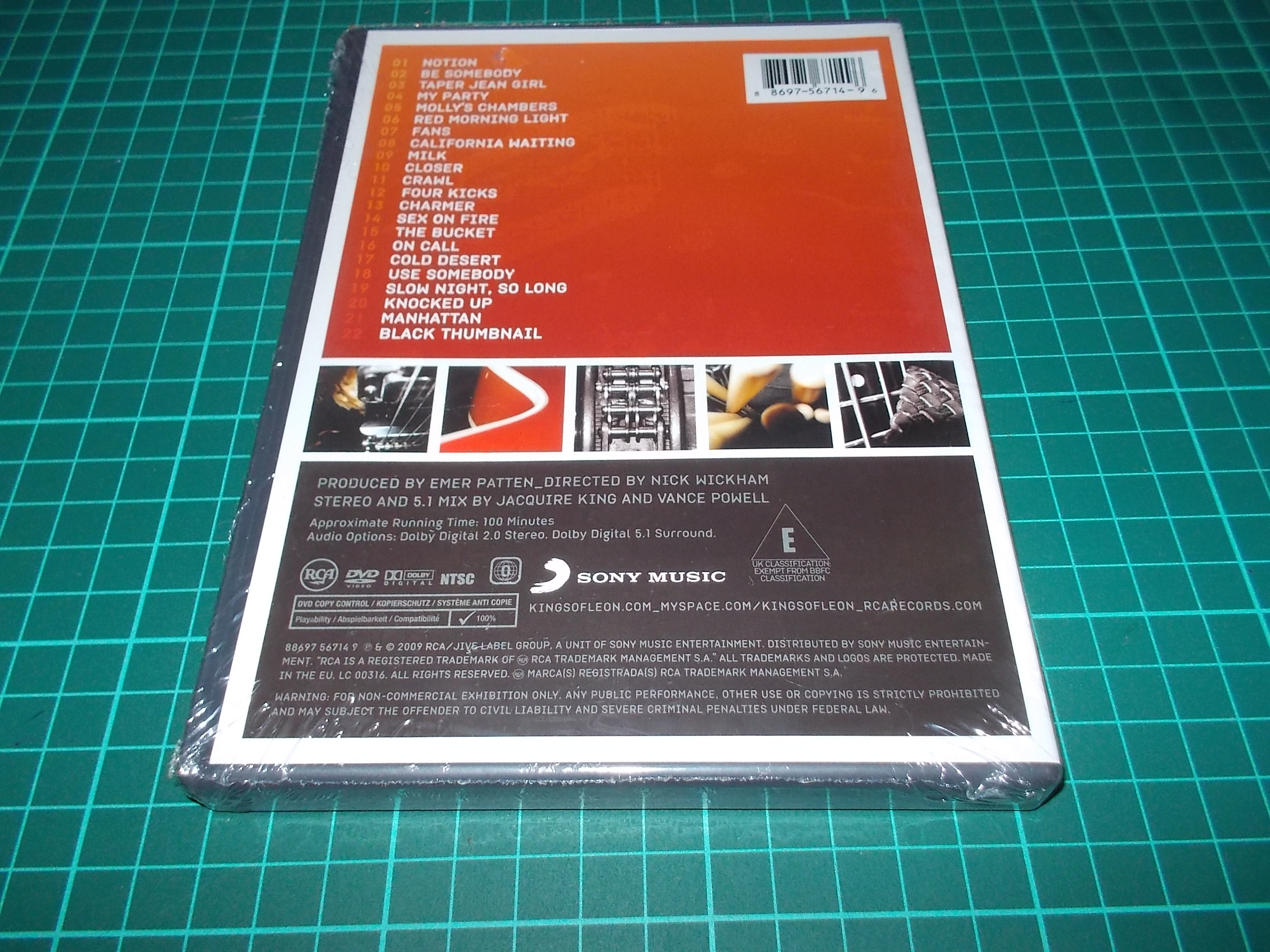 KINGS OF LEON - LIVE AT THE O2 LONDON (DVD)