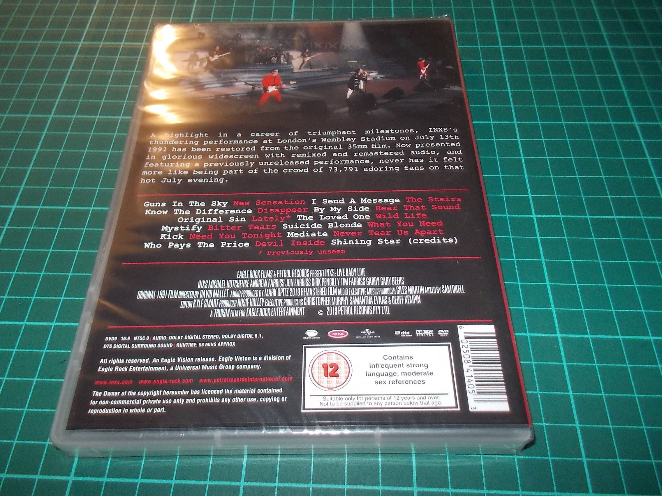 INXS - LIVE BABY LIVE (DVD)