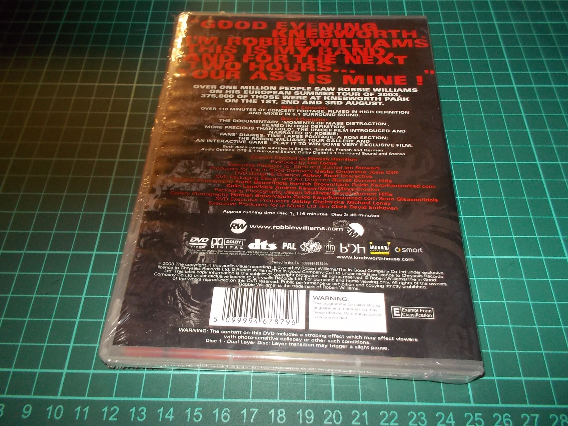 Robbie Williams - What We Did Last Summer  (2DVD)