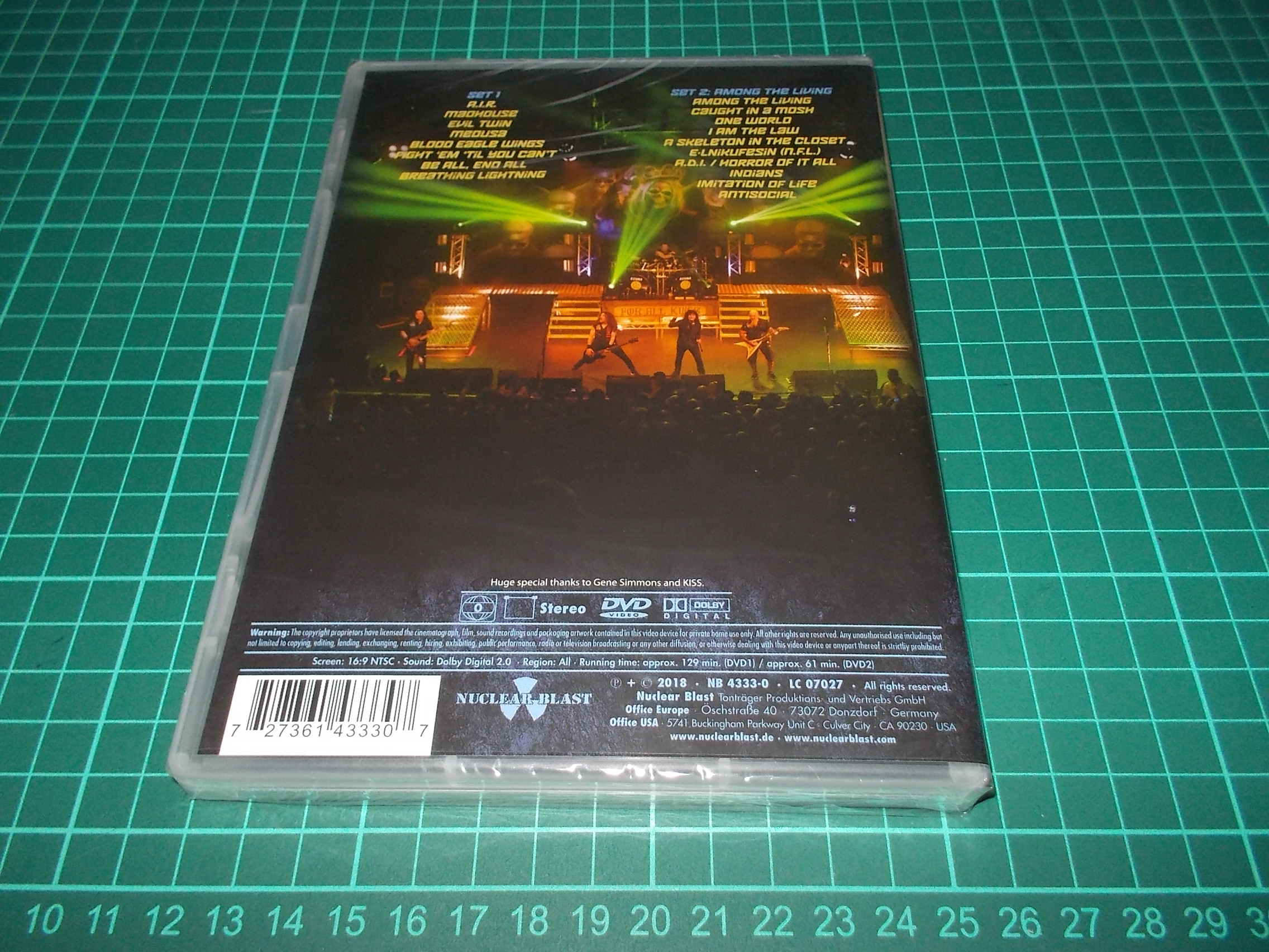 Anthrax - Kings Among Scotland (2DVD)