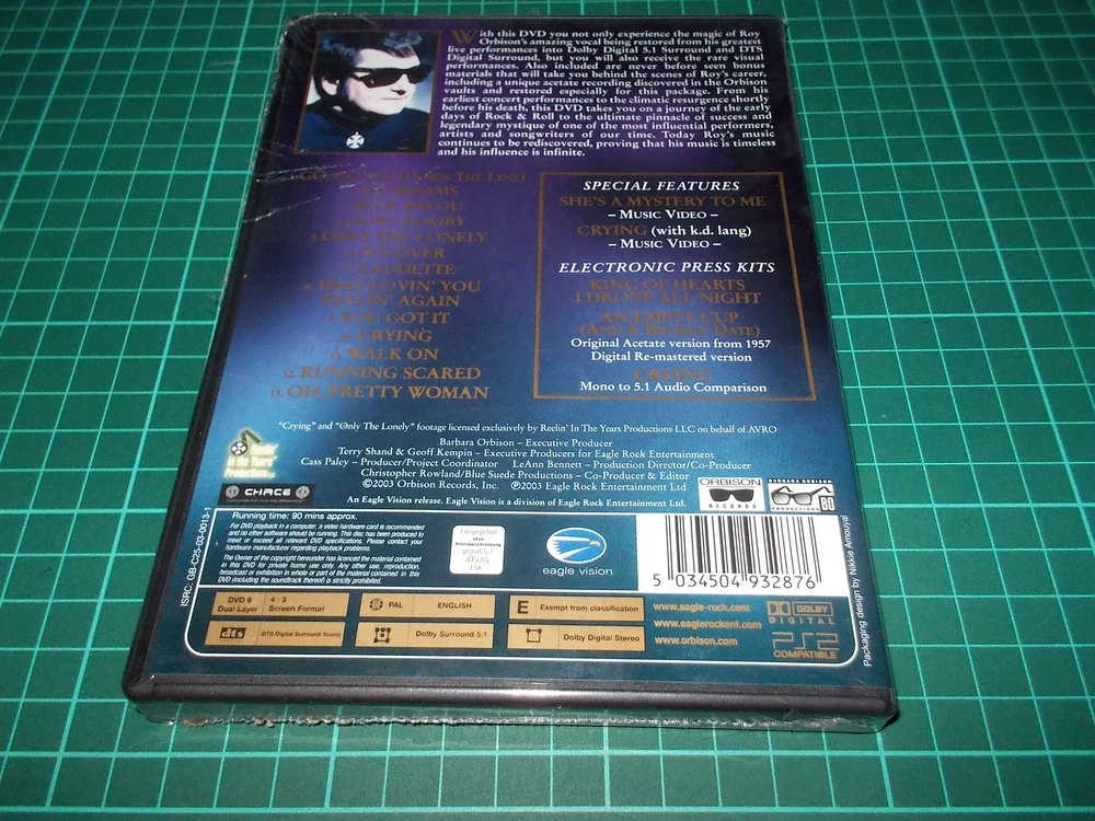 Roy Orbison - Greatest Hits (DVD)
