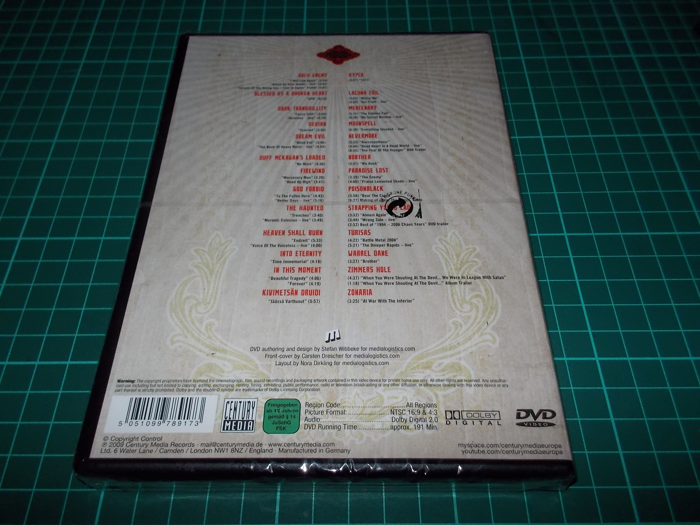 Various - Manifesto Of Metal For The Masses (DVD)